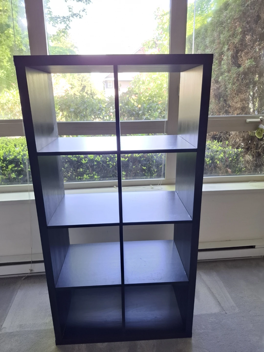 Black 4x2 Cube Storage Shelf - photo 5