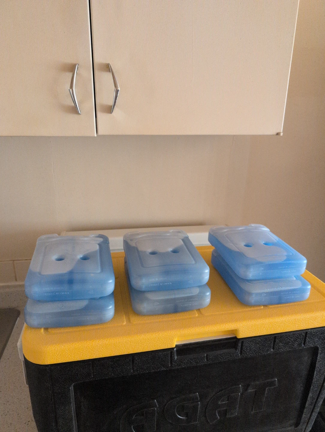 6 Pack Reusable Ice Packs for Cooler
