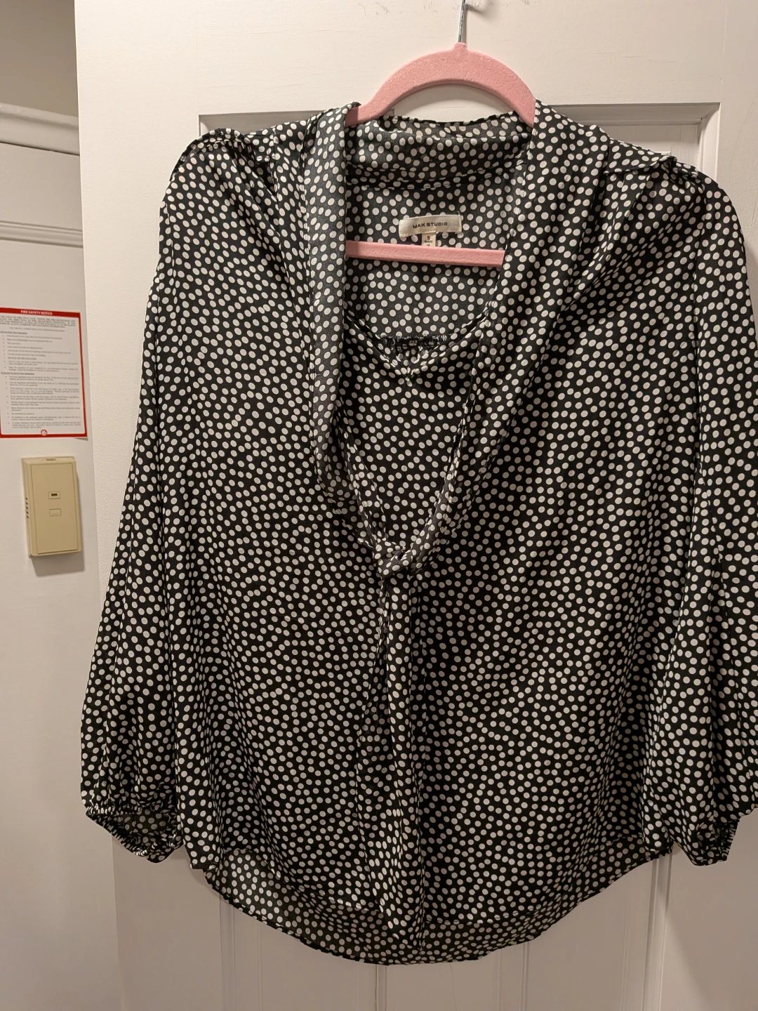 Max Studio Polka Dot Blouse - photo 2