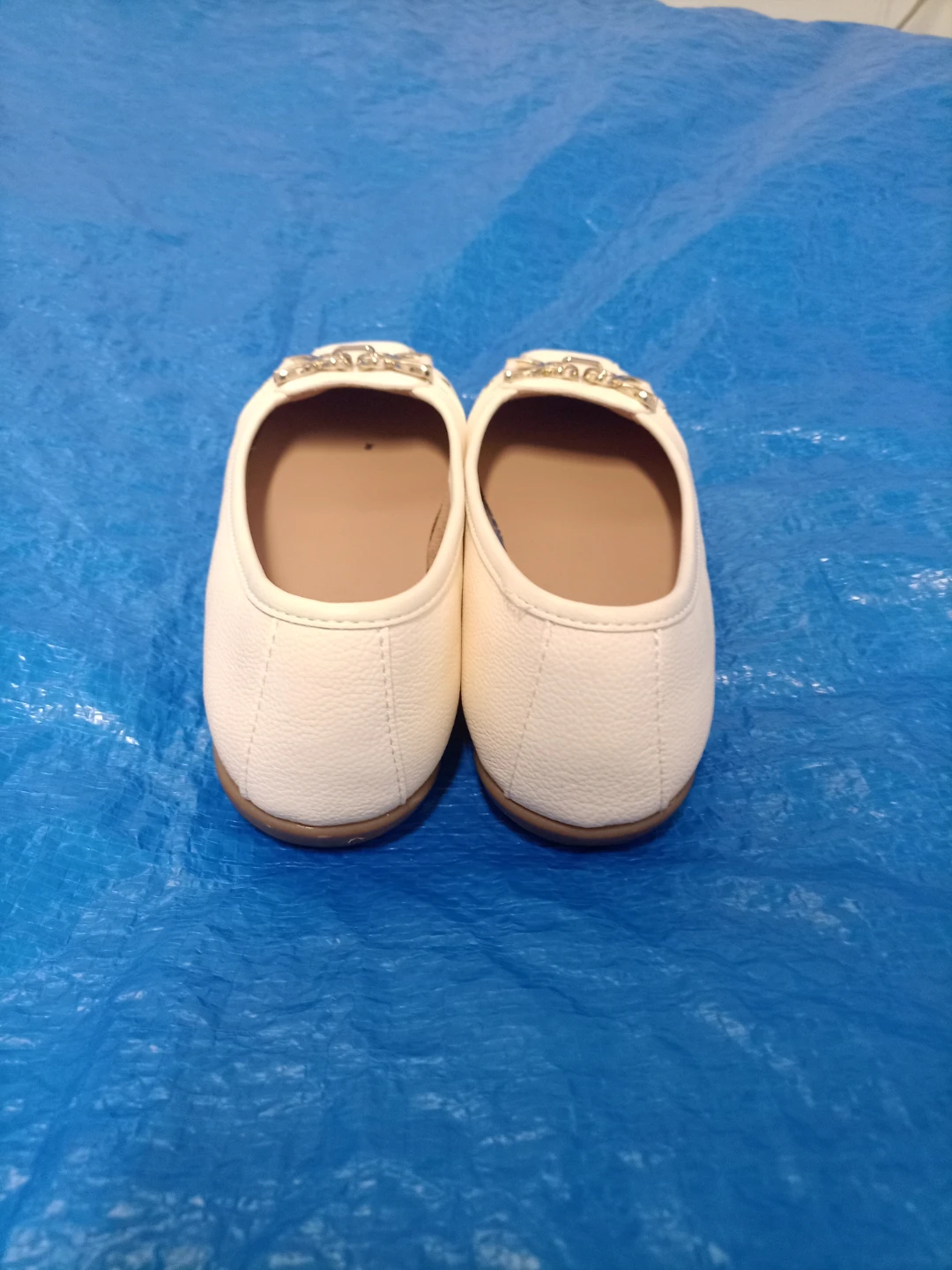 Aerosoles Women's White Ballet Flats Size 8 - photo 3