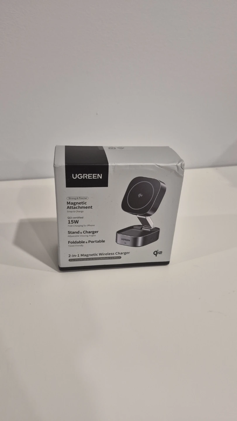 UGREEN 2-in-1 Magnetic Wireless Charger
