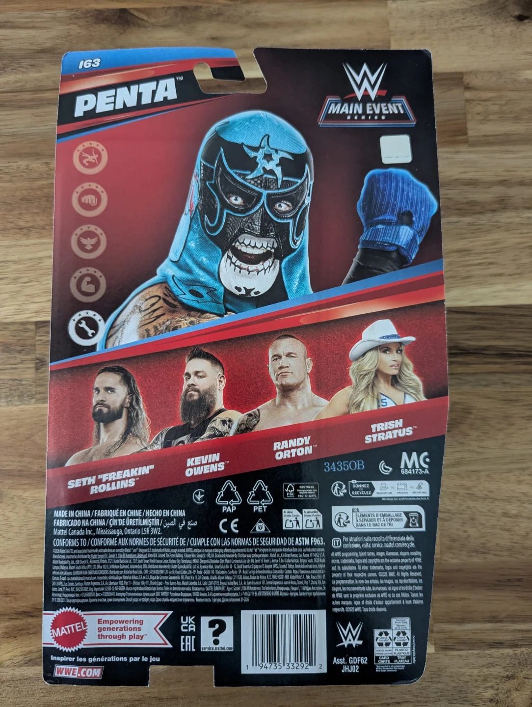 WWE Main Event Series Penta Action Figure - photo 3