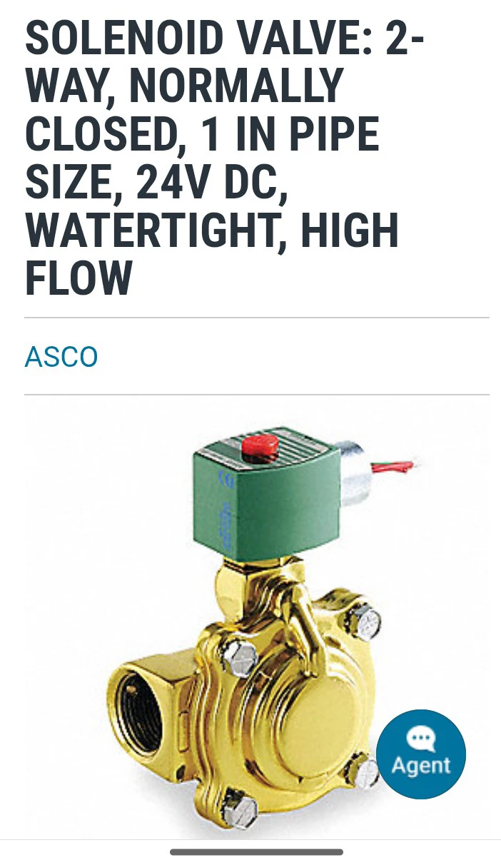 ASCO 8210G004 Solenoid Valve