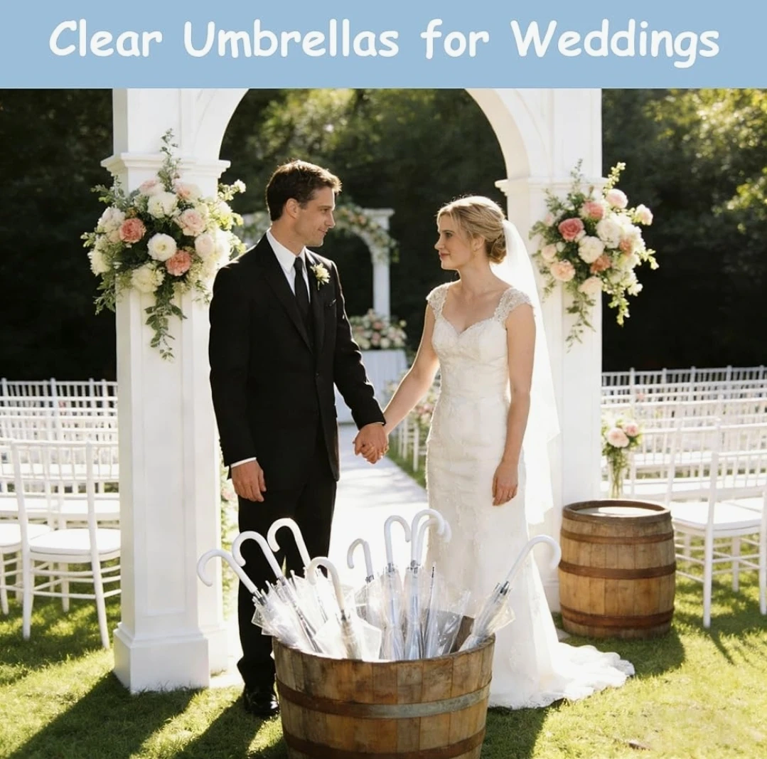 Clear Bubble Umbrellas - 50 Pack - photo 2