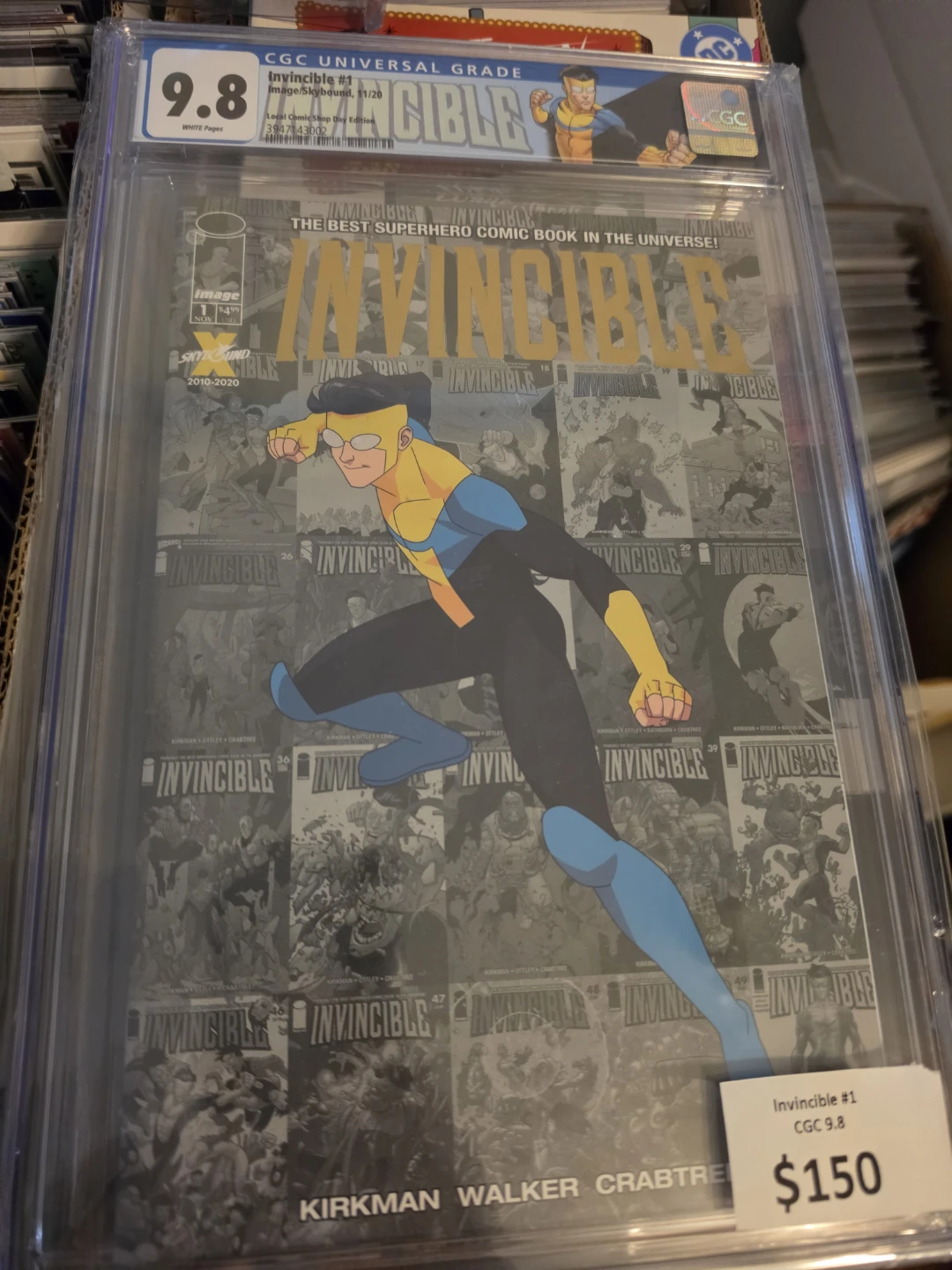 Invincible #1 CGC 9.8 Comic Book