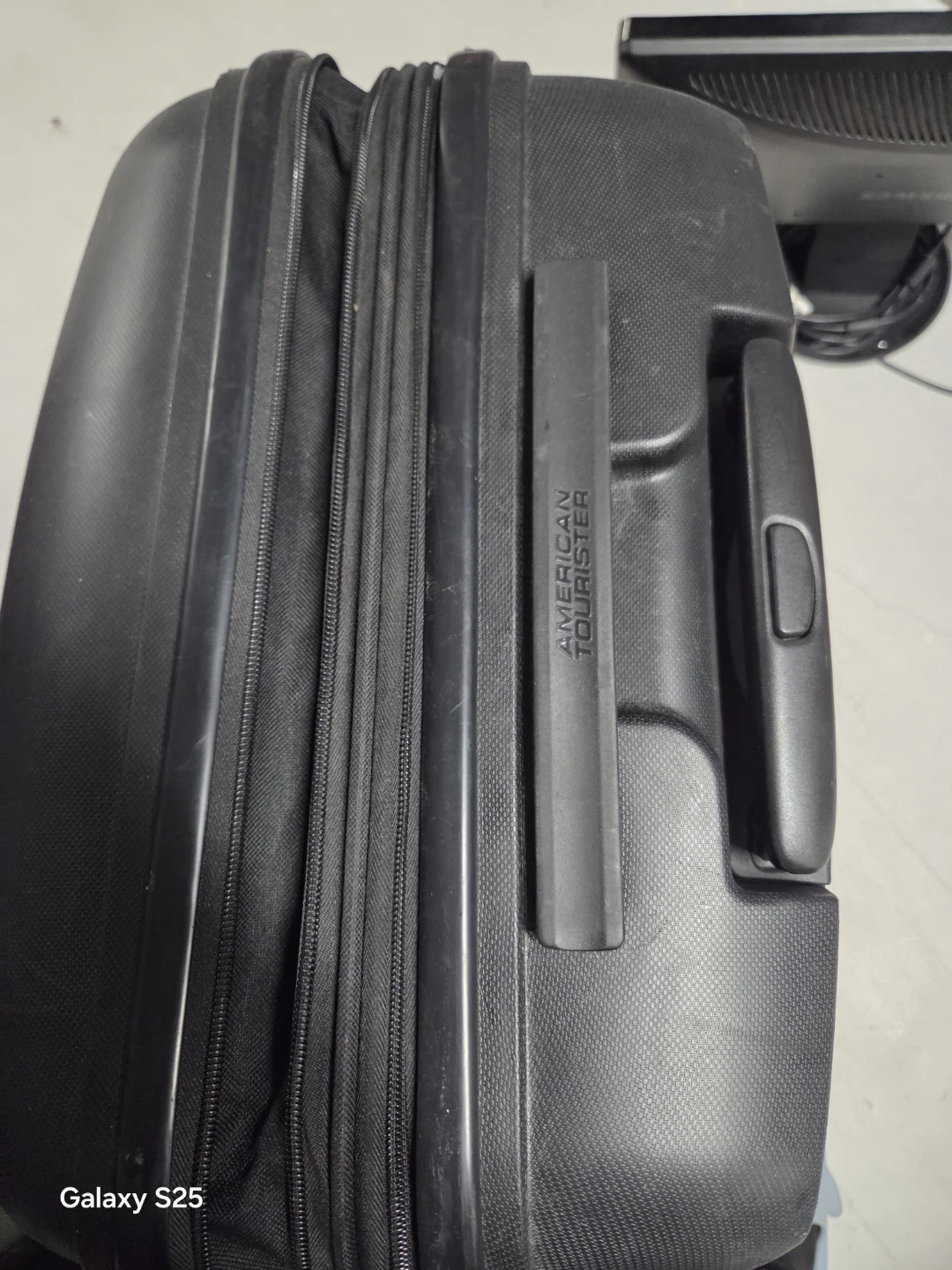 American Tourister Black Suitcase with TSA Lock
