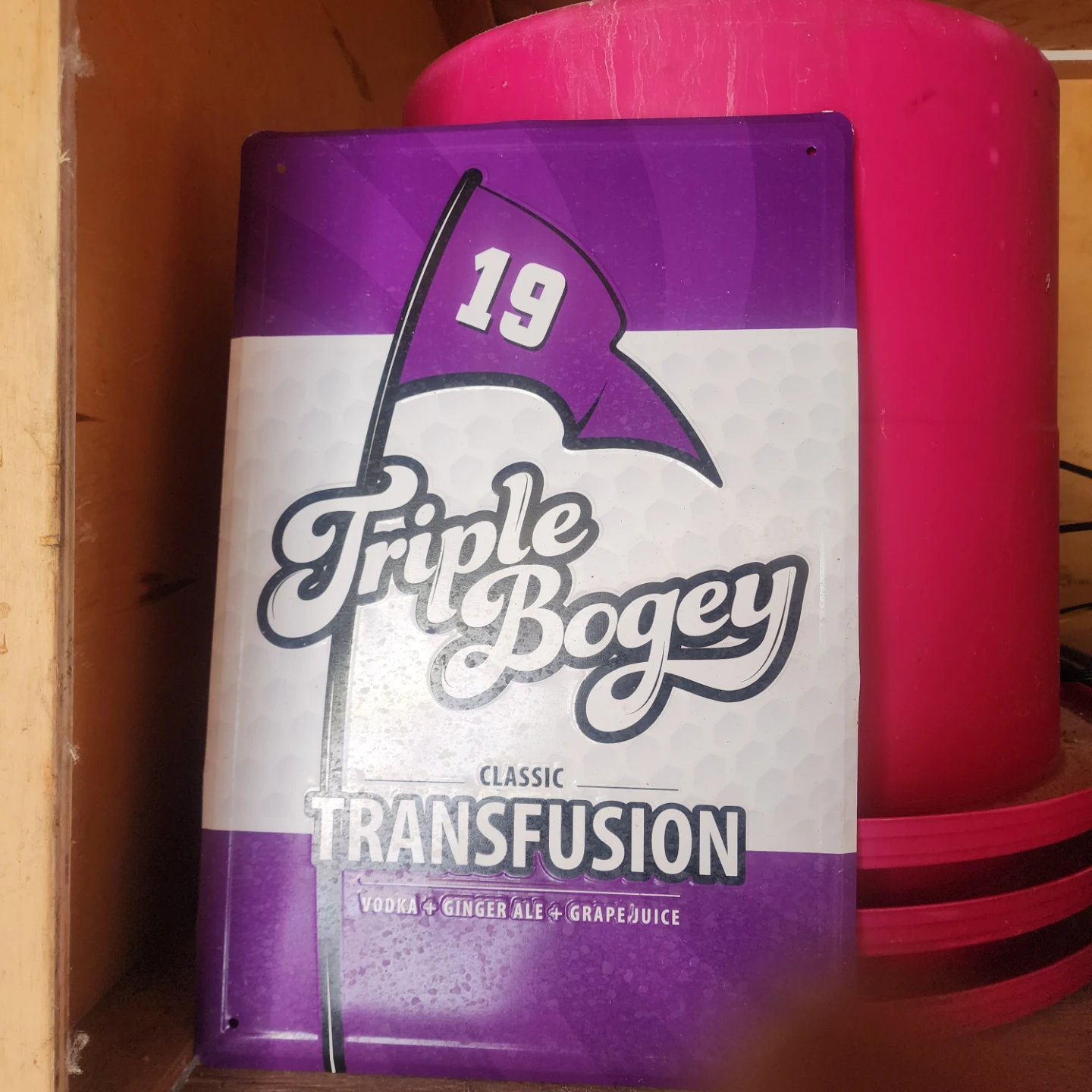 Triple Bogey Classic Transfusion Sign