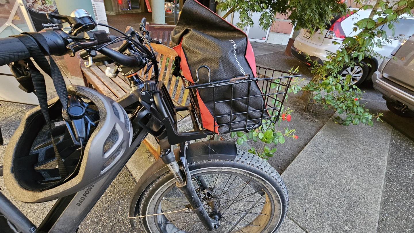 Rad Power Bikes Electric Bike with SkipTheDishes Bag - photo 4