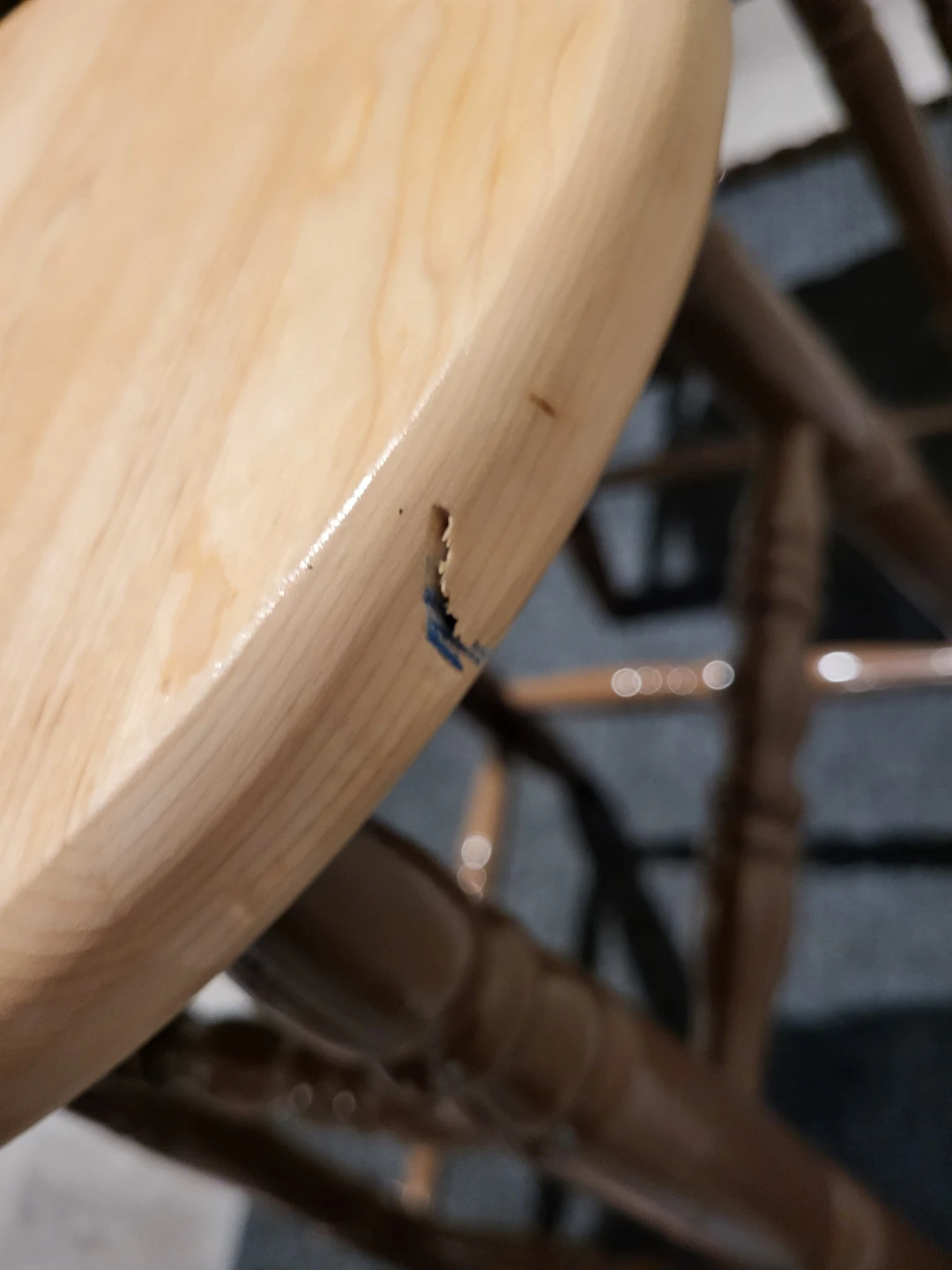 Set of 2 Wooden Bar Stools - photo 4