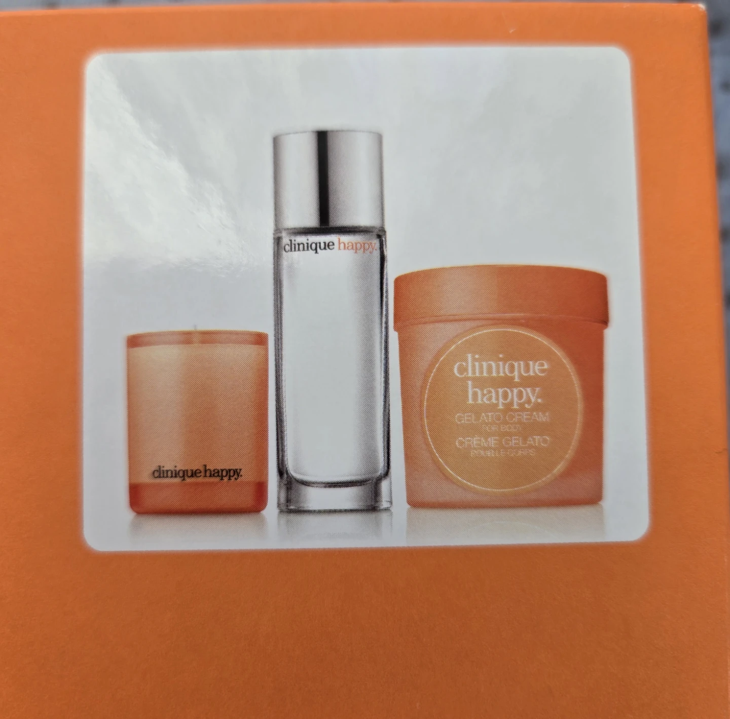 Clinique Happy Trio Set - Perfume, Gelato Cream, Votive Candle - photo 2