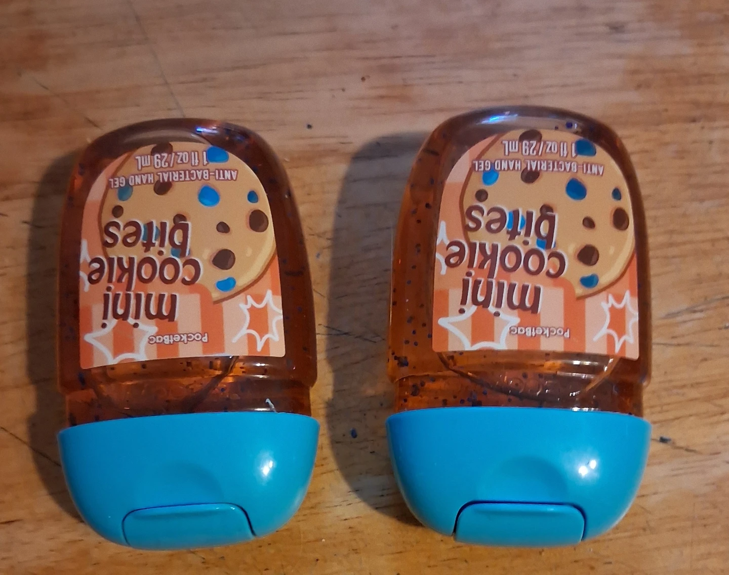 Mini cookie-bites hand sanitizer