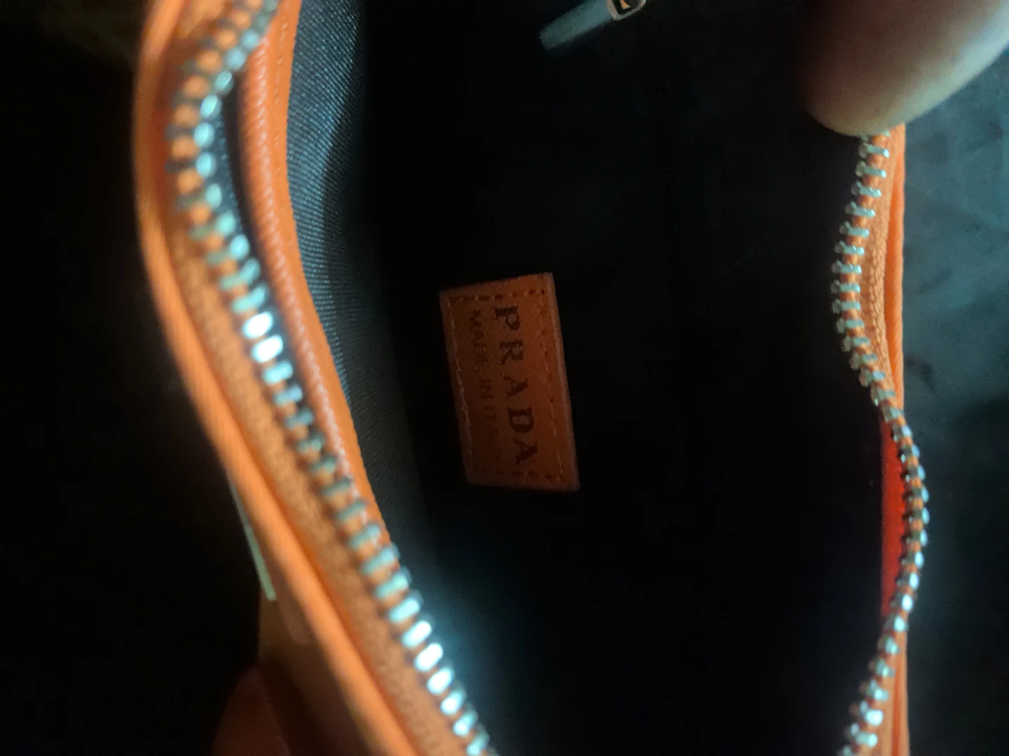 Prada Orange Shoulder Bag - photo 2