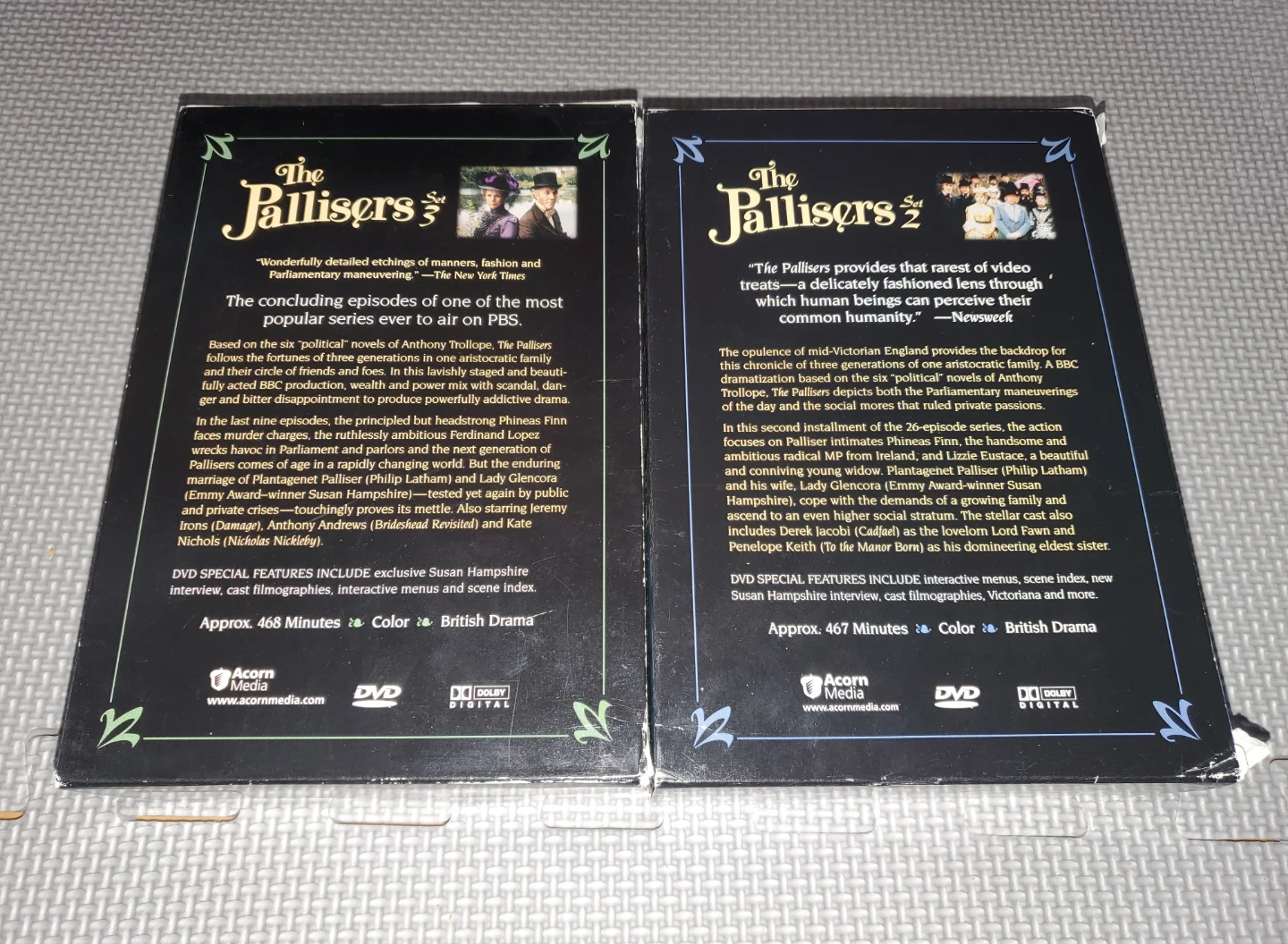 ($10 each) The Pallisers DVD Series (Set 2 & 3) - photo 2