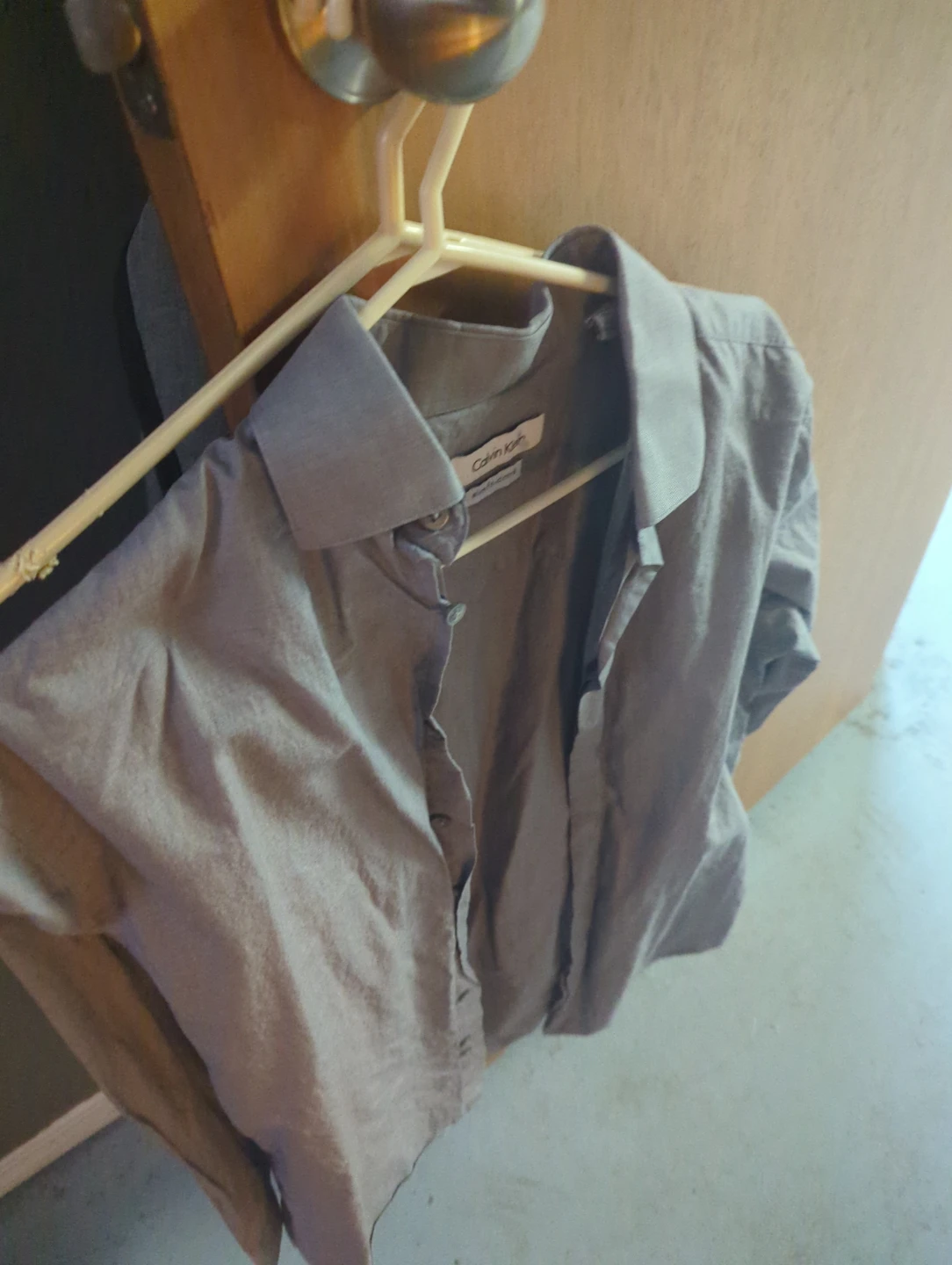 Calvin Klein Slim Fit Button-Up Shirt