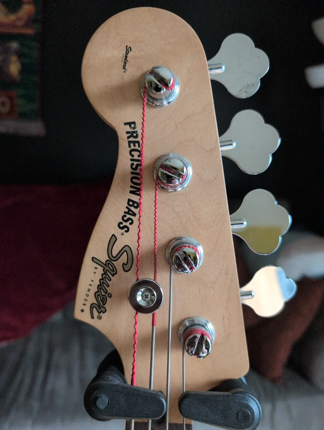 Fender Squier Precision Bass Guitar Left Handed - photo 4
