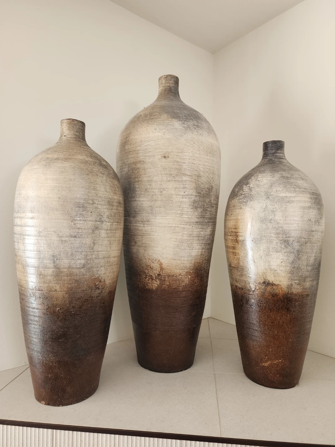 Large Decorative Vases - Set of 3 - photo 4