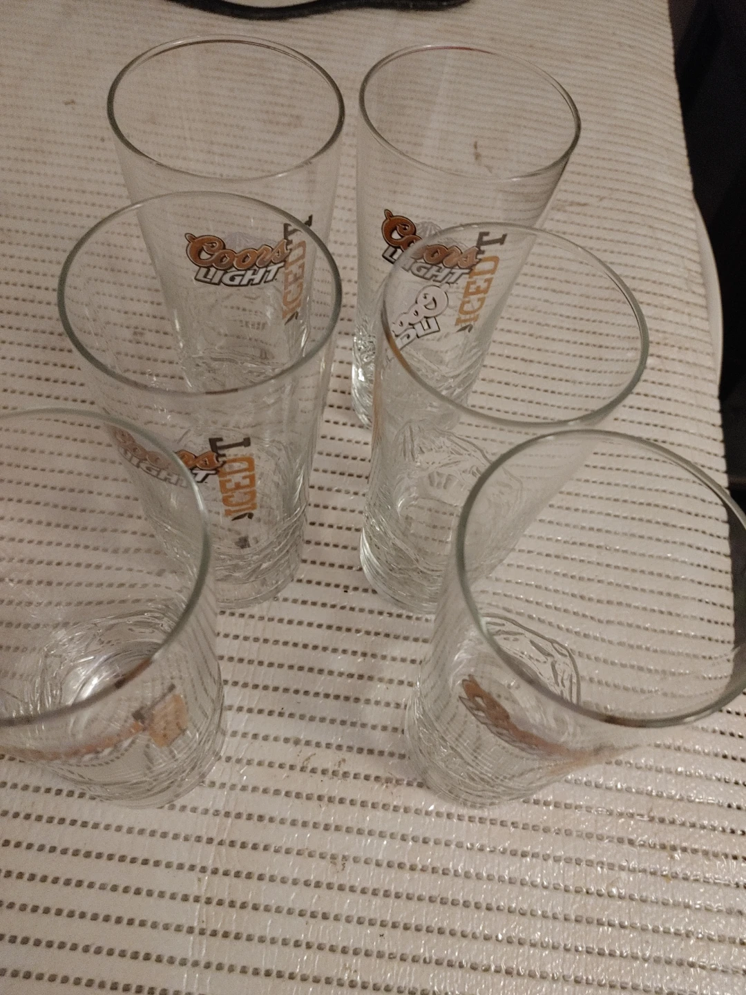 Coors Light Iced T Glasses Set of 6 - photo 2