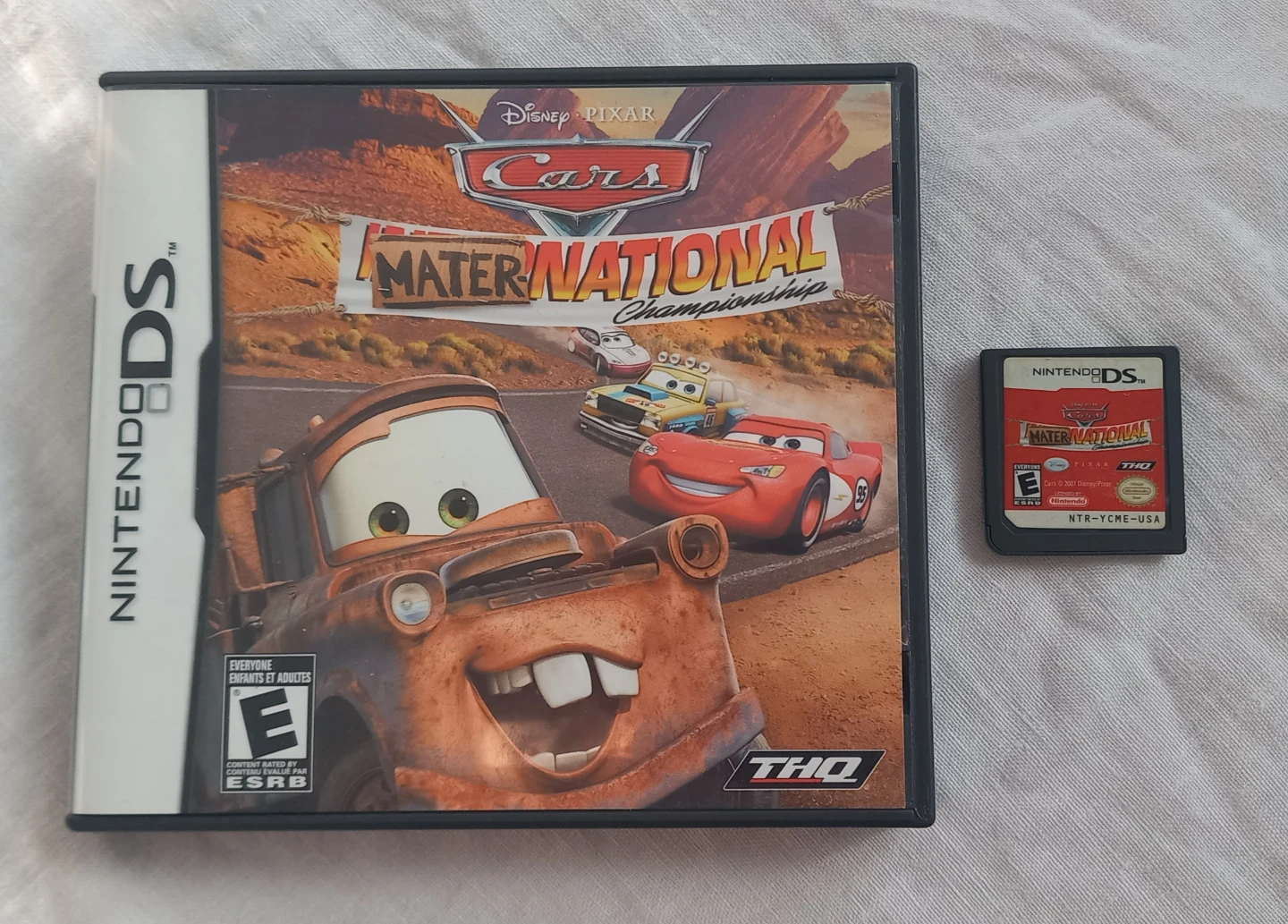 Nintendo DS Cars Maternational Championship Video Game