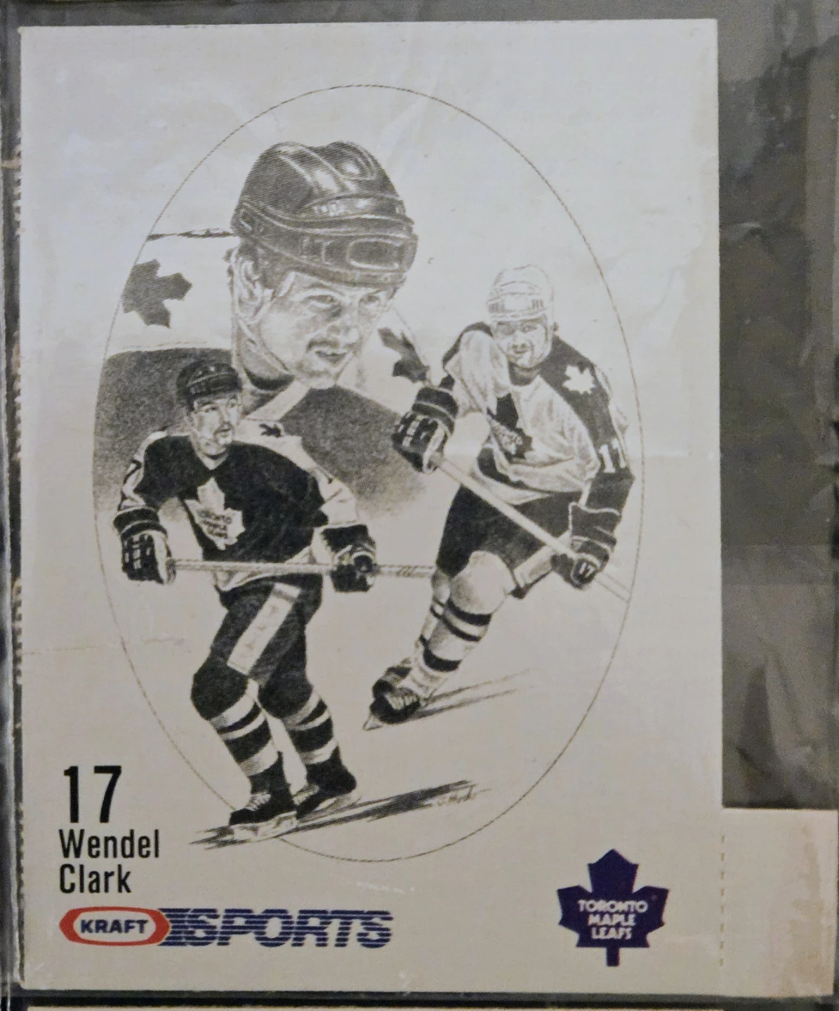 Rare 1986 Kraft Hockey Lot-5x Rookies (Clark/Svoboda) Uncut Tabs - photo 3