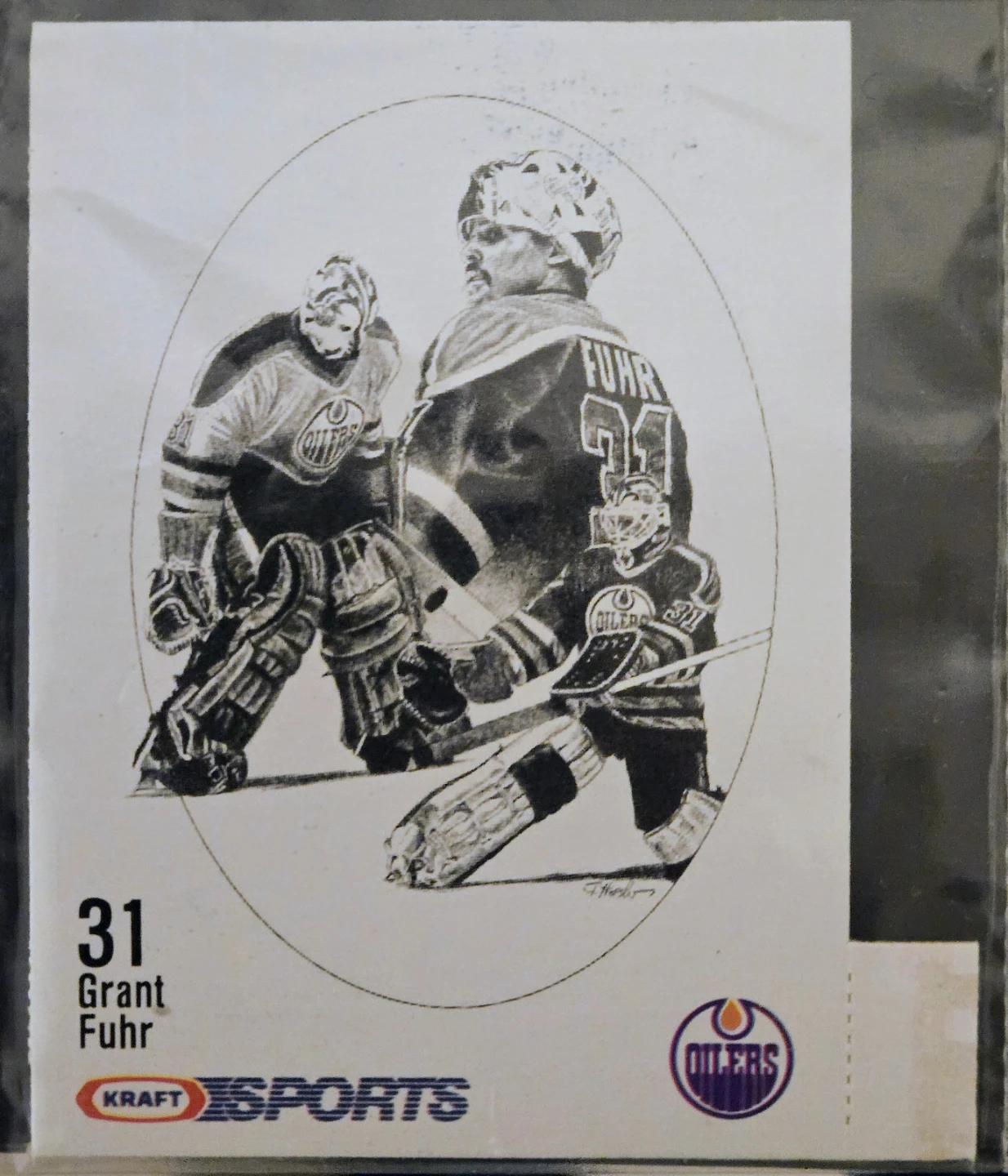 Rare 1986 Kraft Hockey Lot-5x Rookies (Clark/Svoboda) Uncut Tabs - photo 4