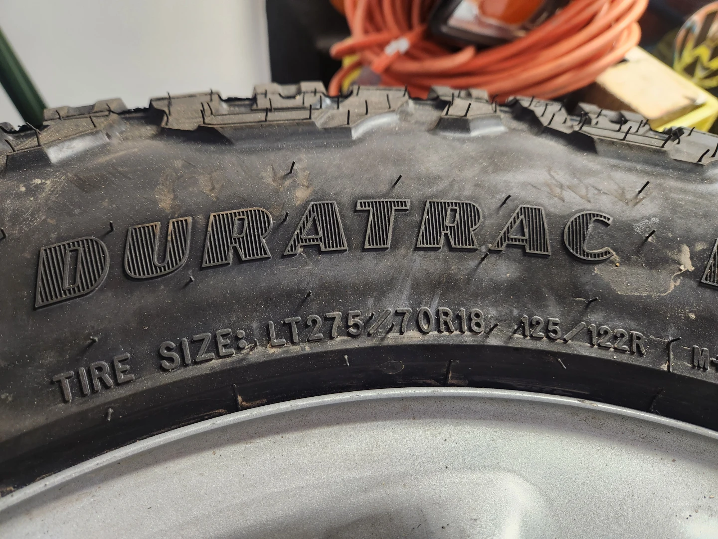 FULL SET BRAND NEW Goodyear Wrangler Duratrac LT275/70R18 Tire - photo 3
