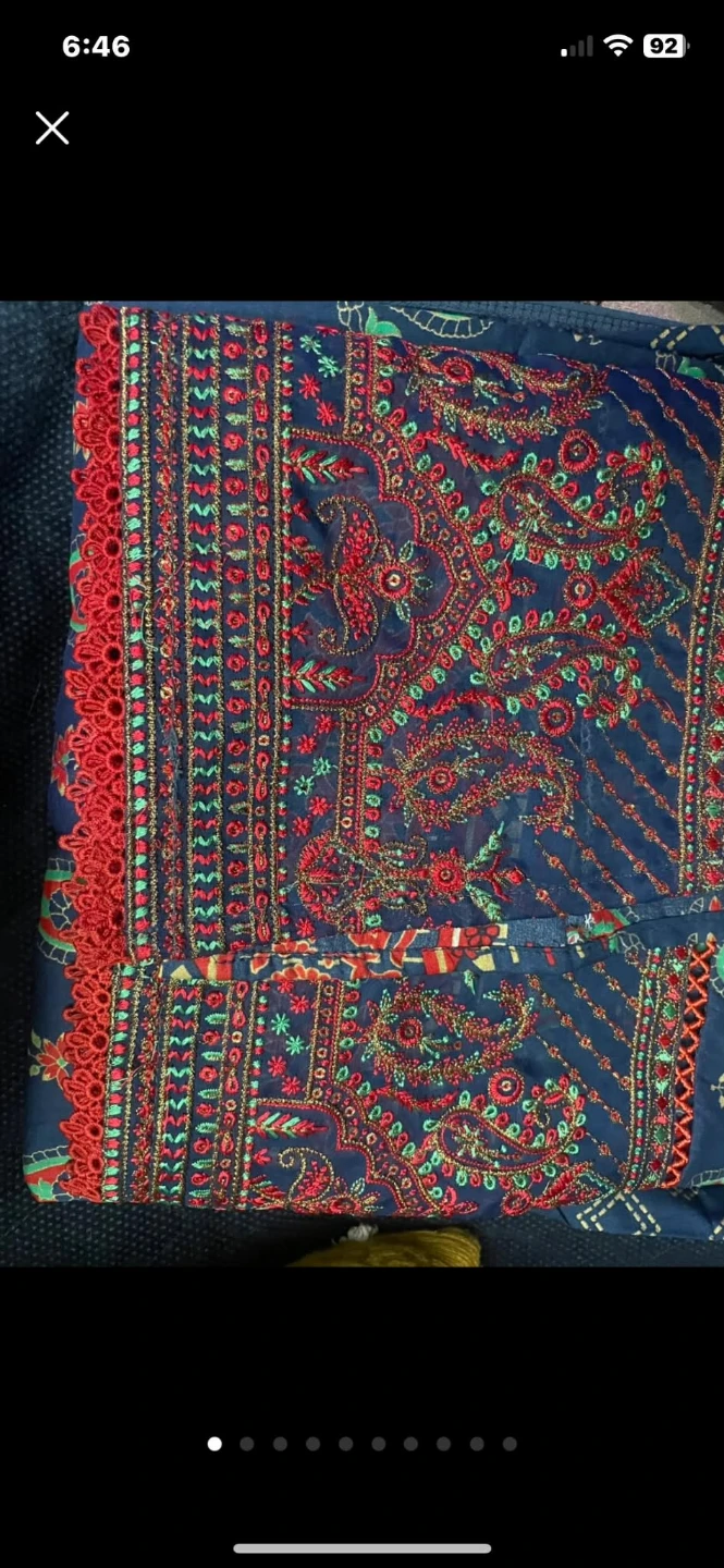 Bin Saeed Lawn Kurti Size 12 - photo 3