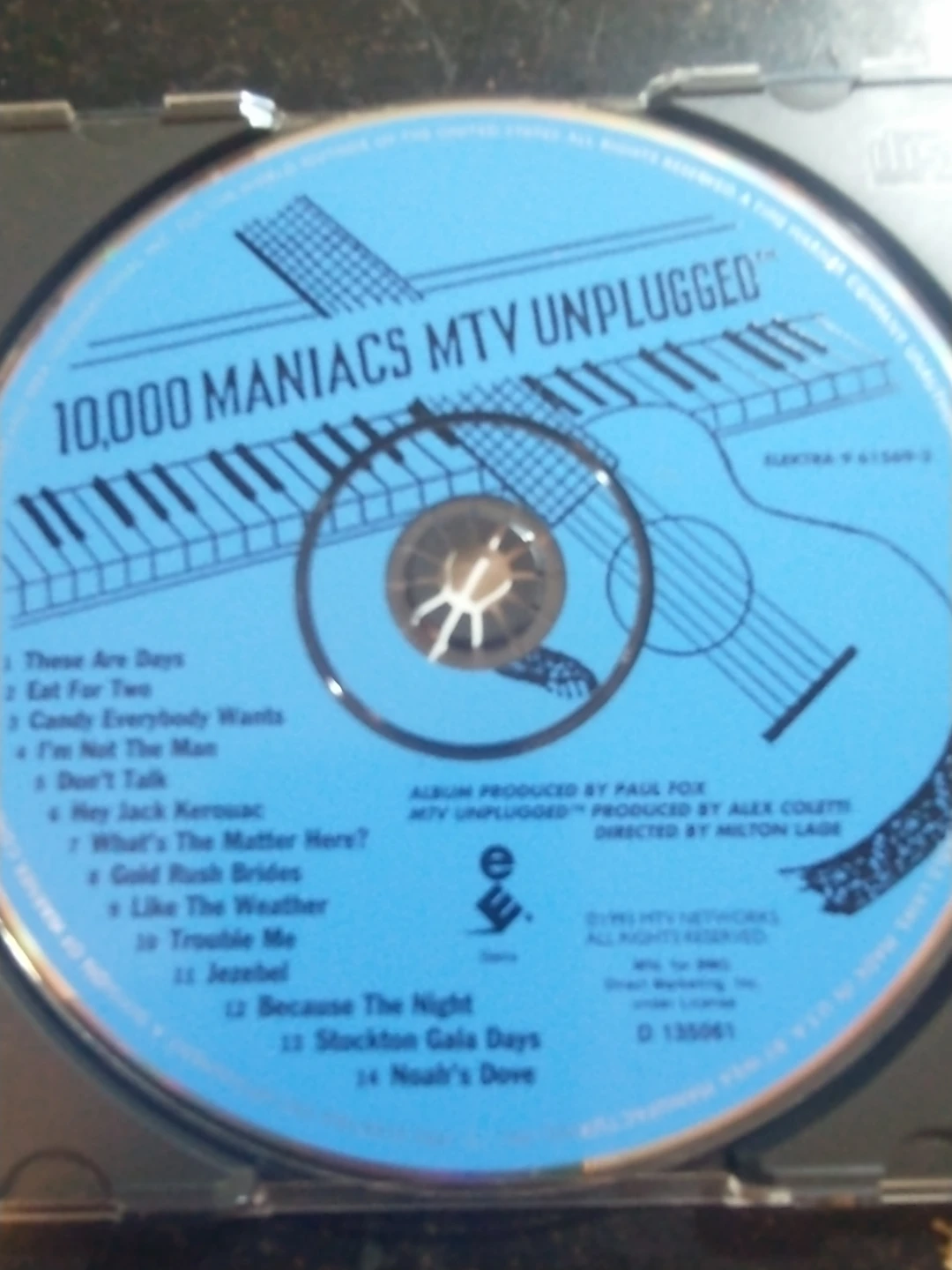10,000 Maniacs MTV Unplugged CD - photo 3