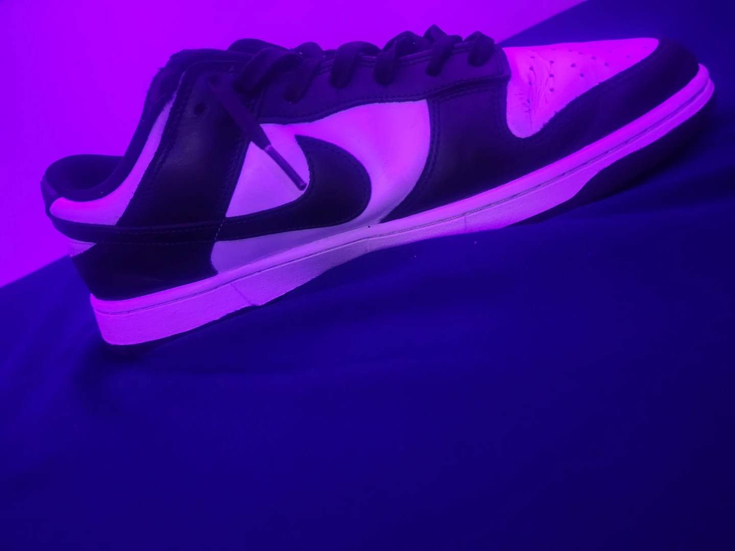 Nike Dunk Low Black White Sneakers - photo 2