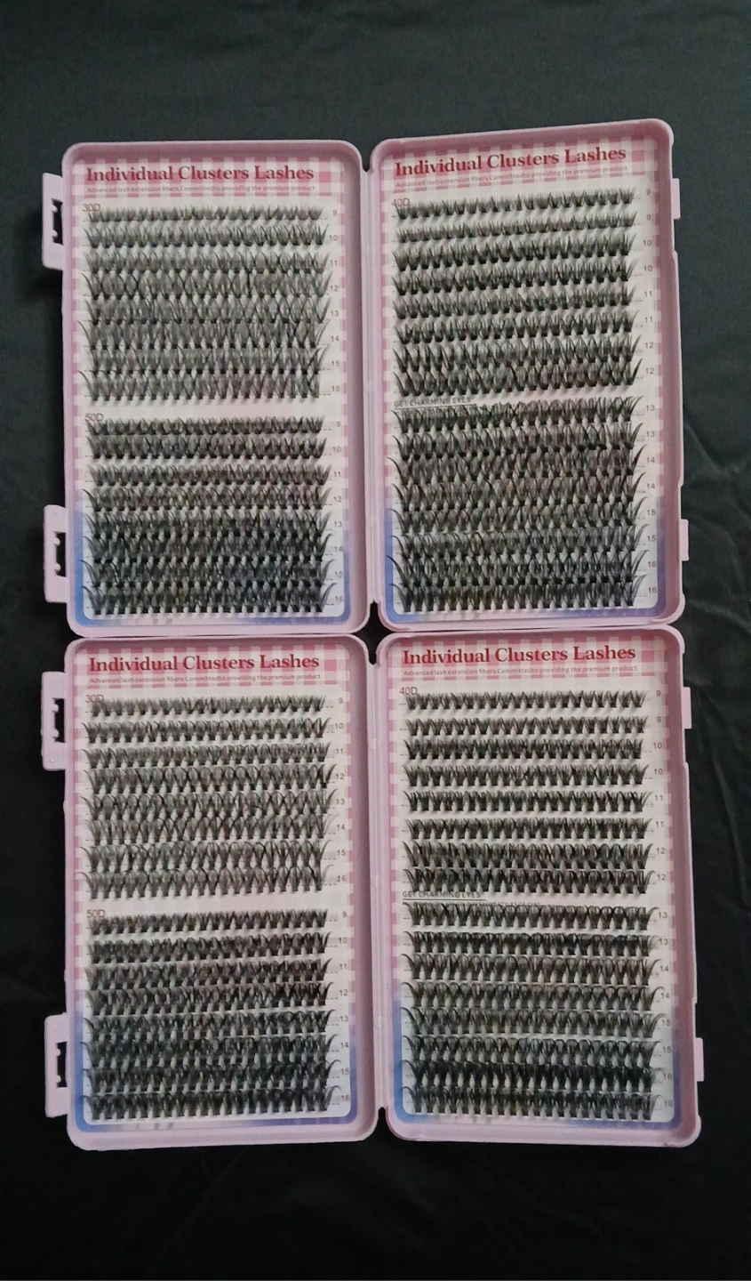 Individual Clusters Lashes Book