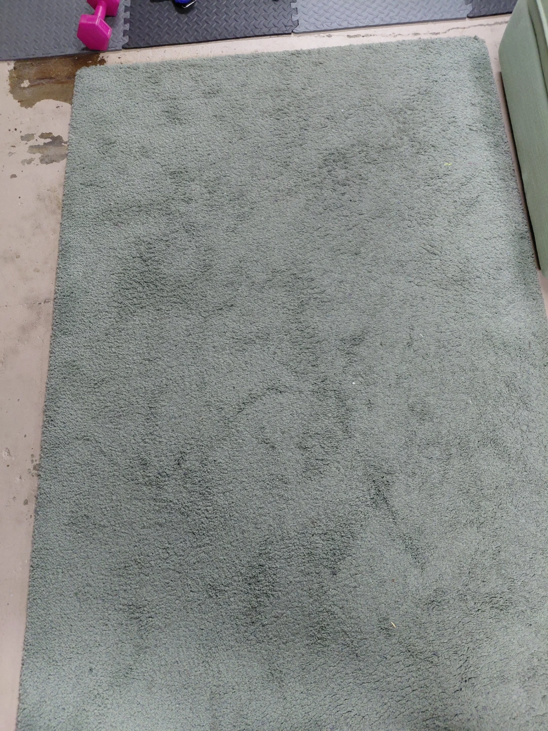 Light Green Shag Rug - photo 2