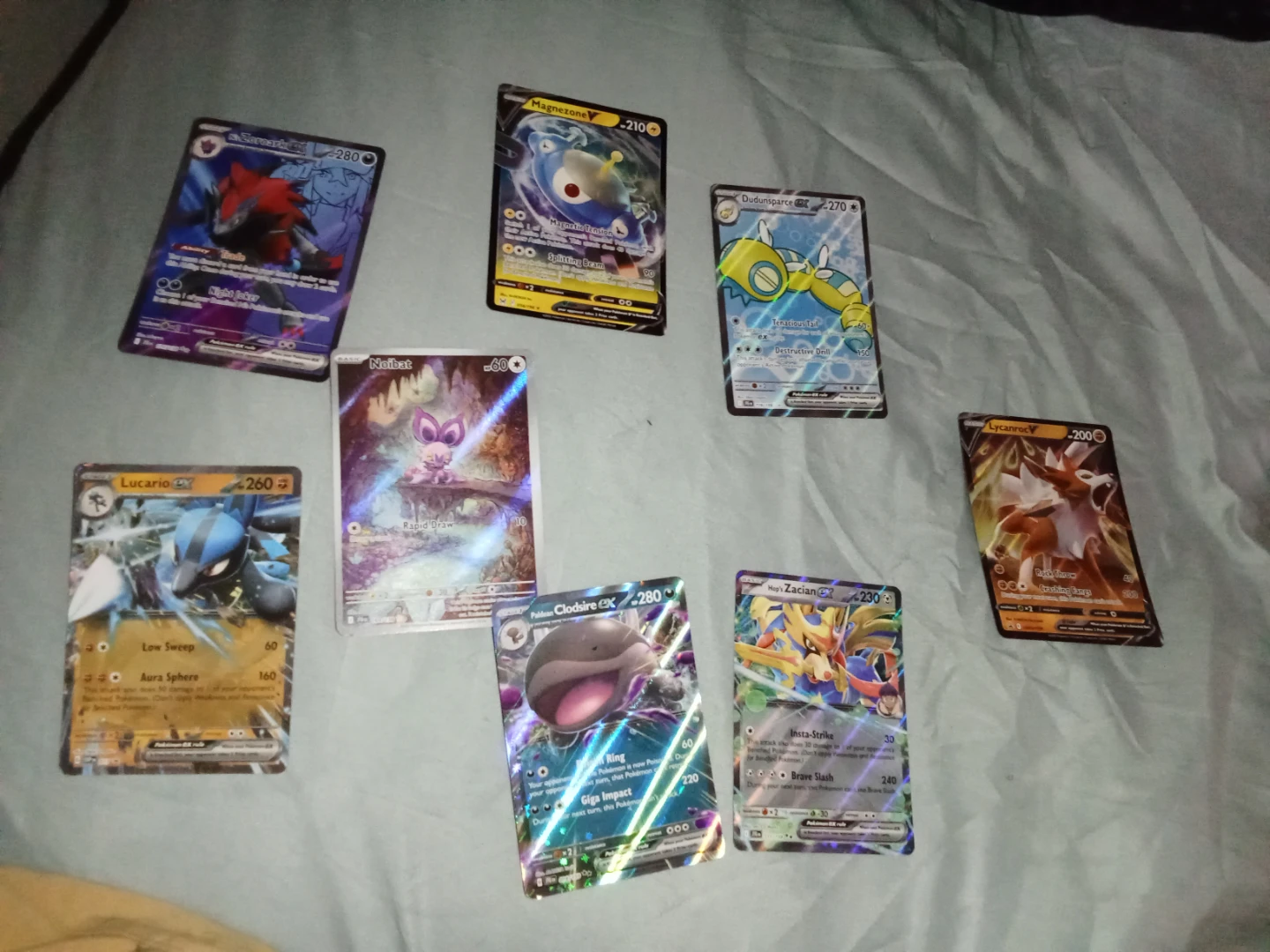 Collection of Pokémon Trading Cards