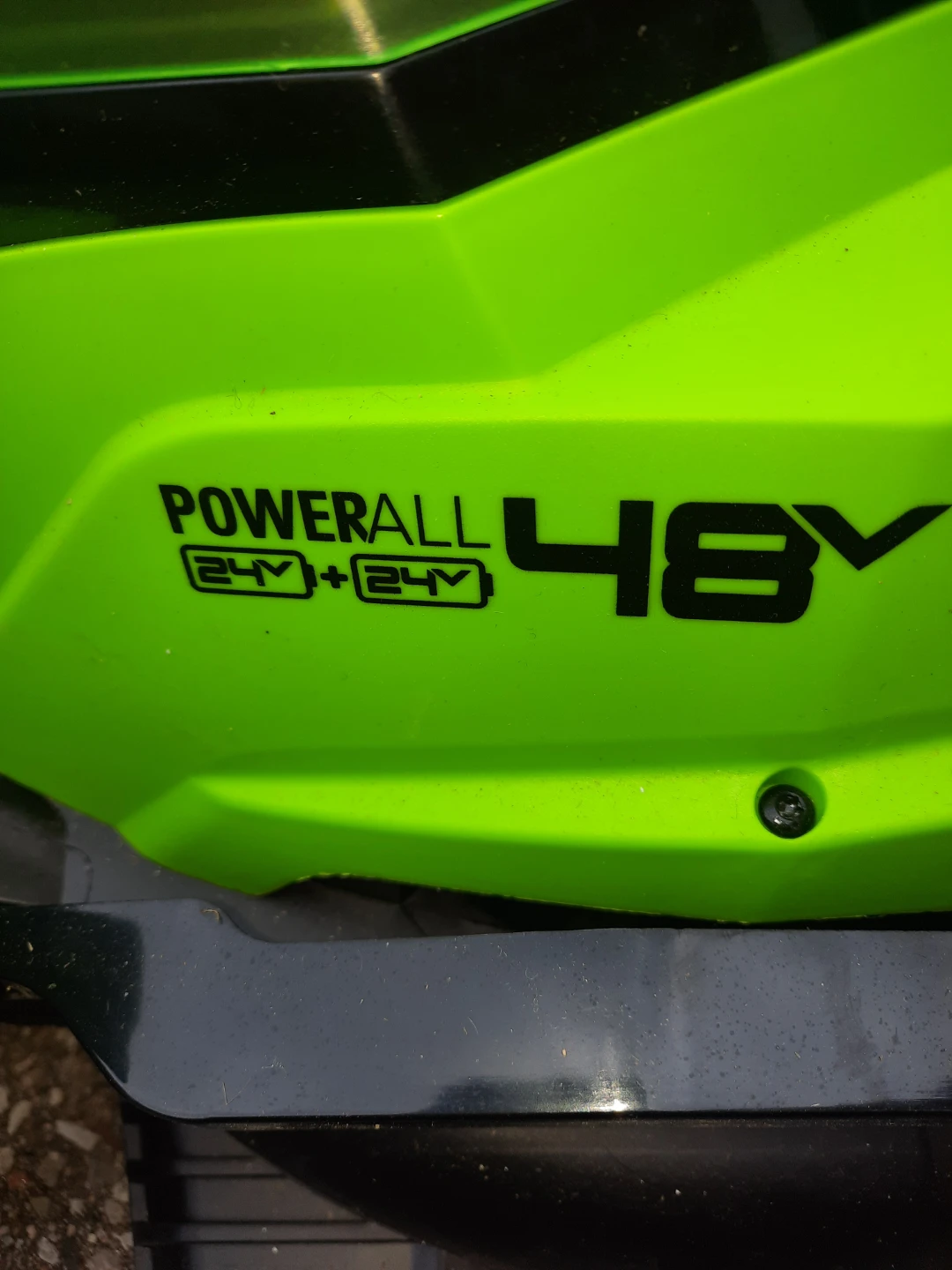 Greenworks 14" 48V Electric Lawnmower - photo 2