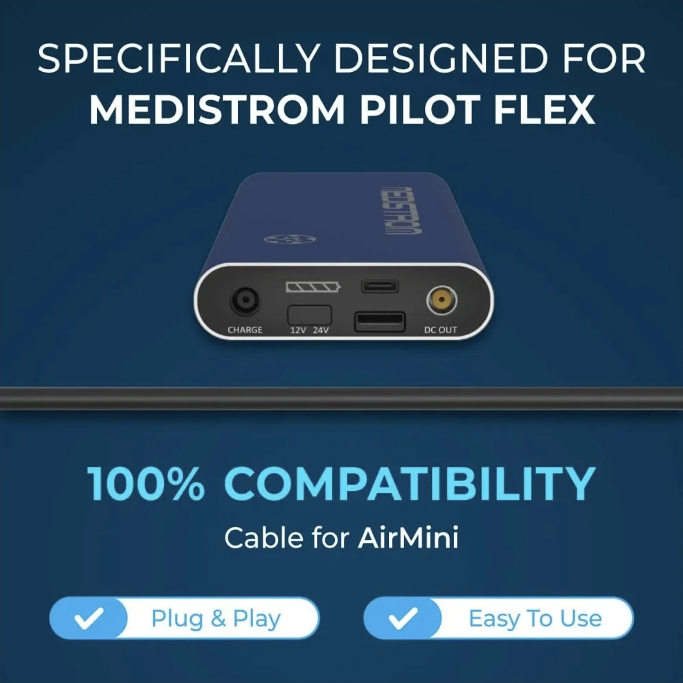 Medistrom Pilot-12 / Pilot-24 Lite CPAP Battery - photo 2