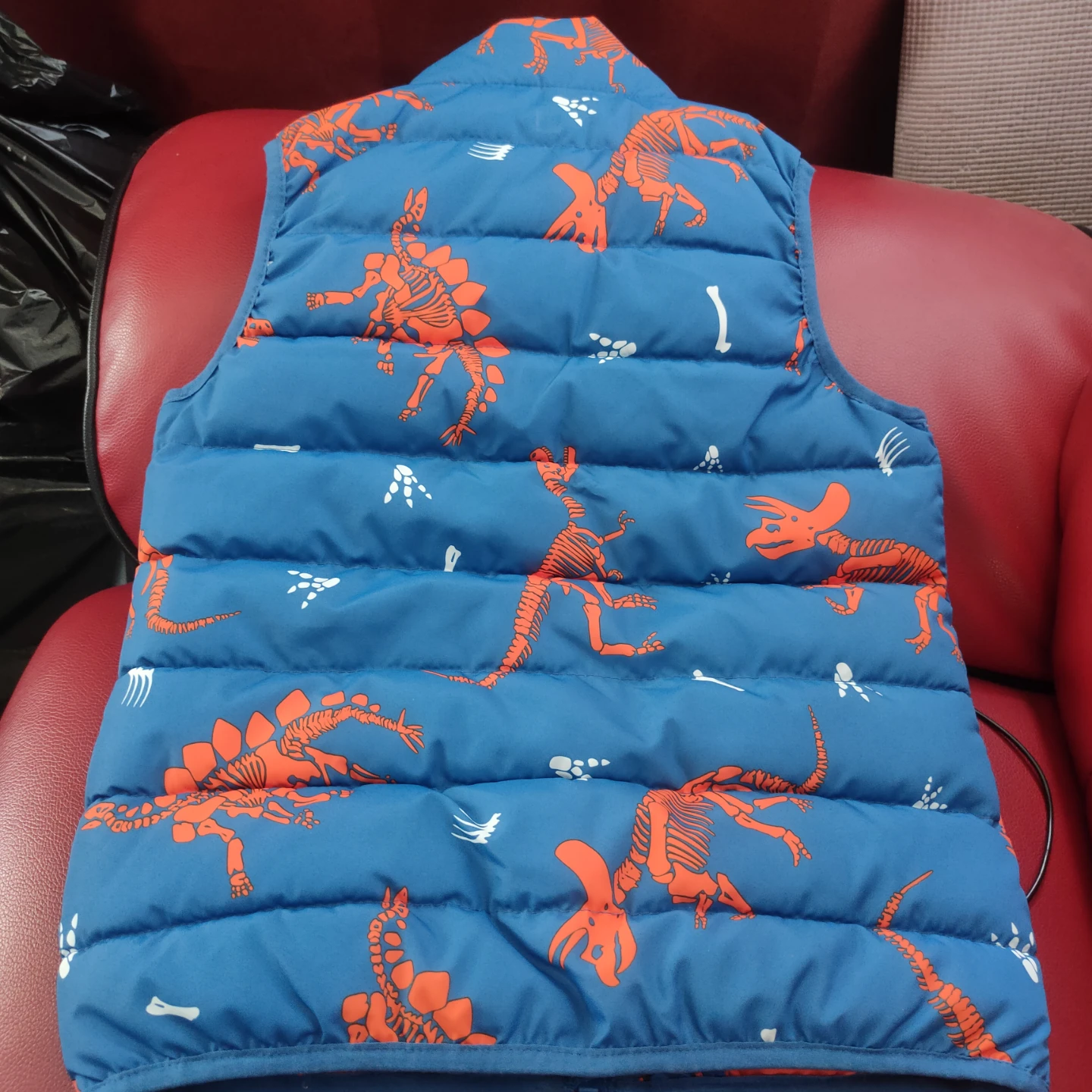 MOS: Mountain Warehouse Dinosaur Puffer Vest 7-8 Yrs - photo 2