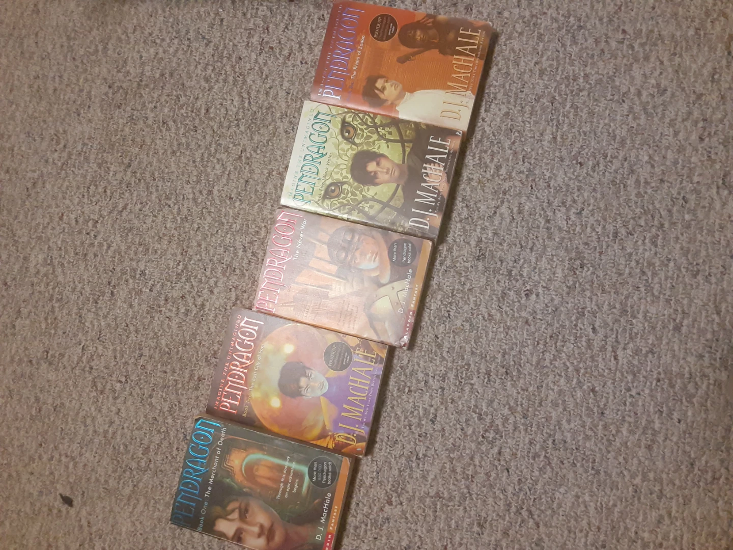 Pendragon paperbacks