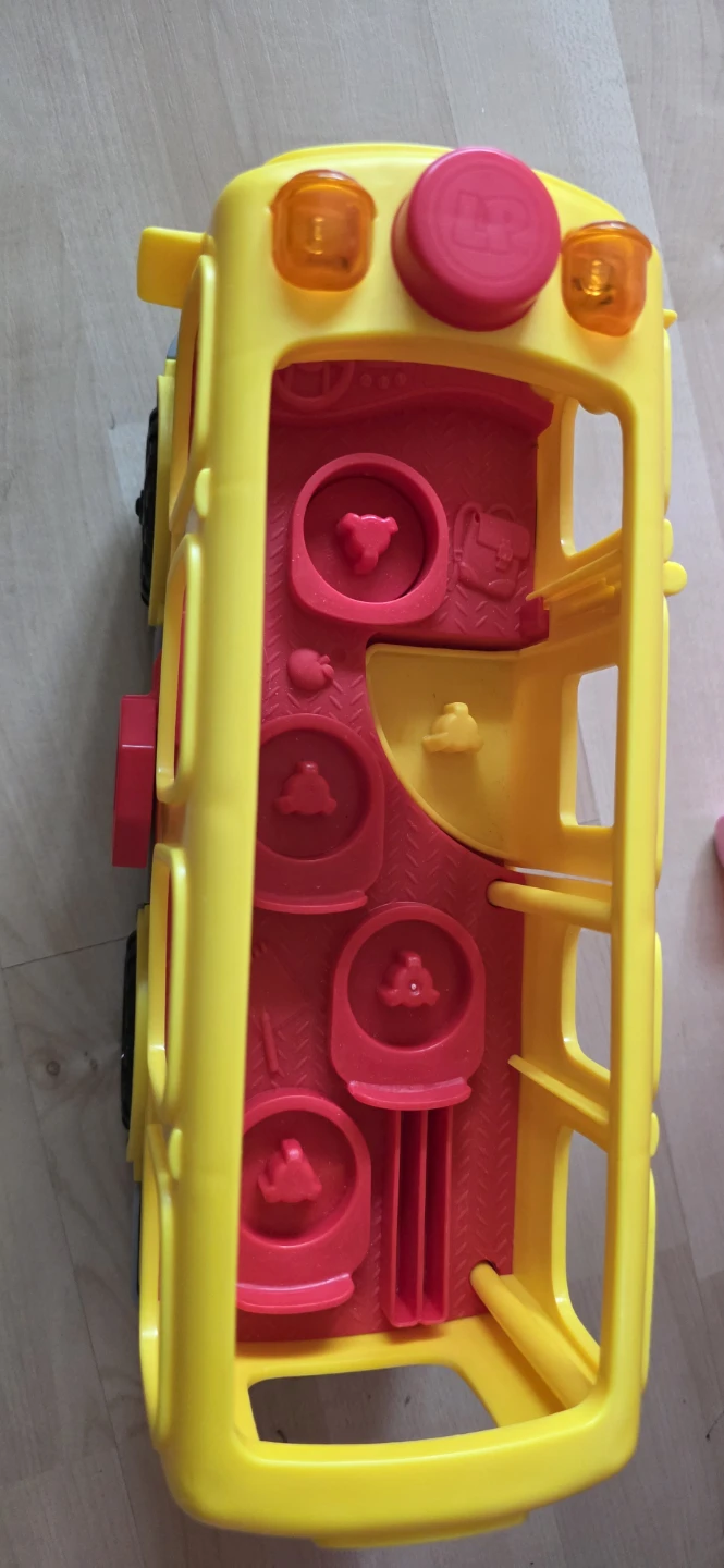 Fisher-Price Little People School Bus Musical Push-Along Vehicle - photo 2