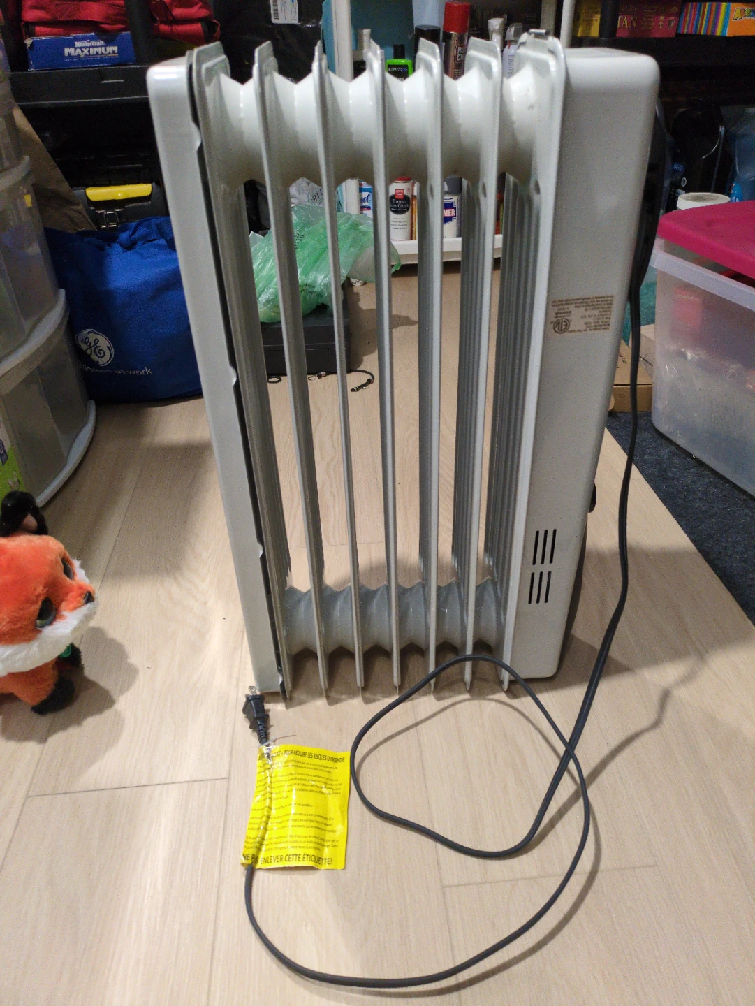 FC oil filled radiator heater