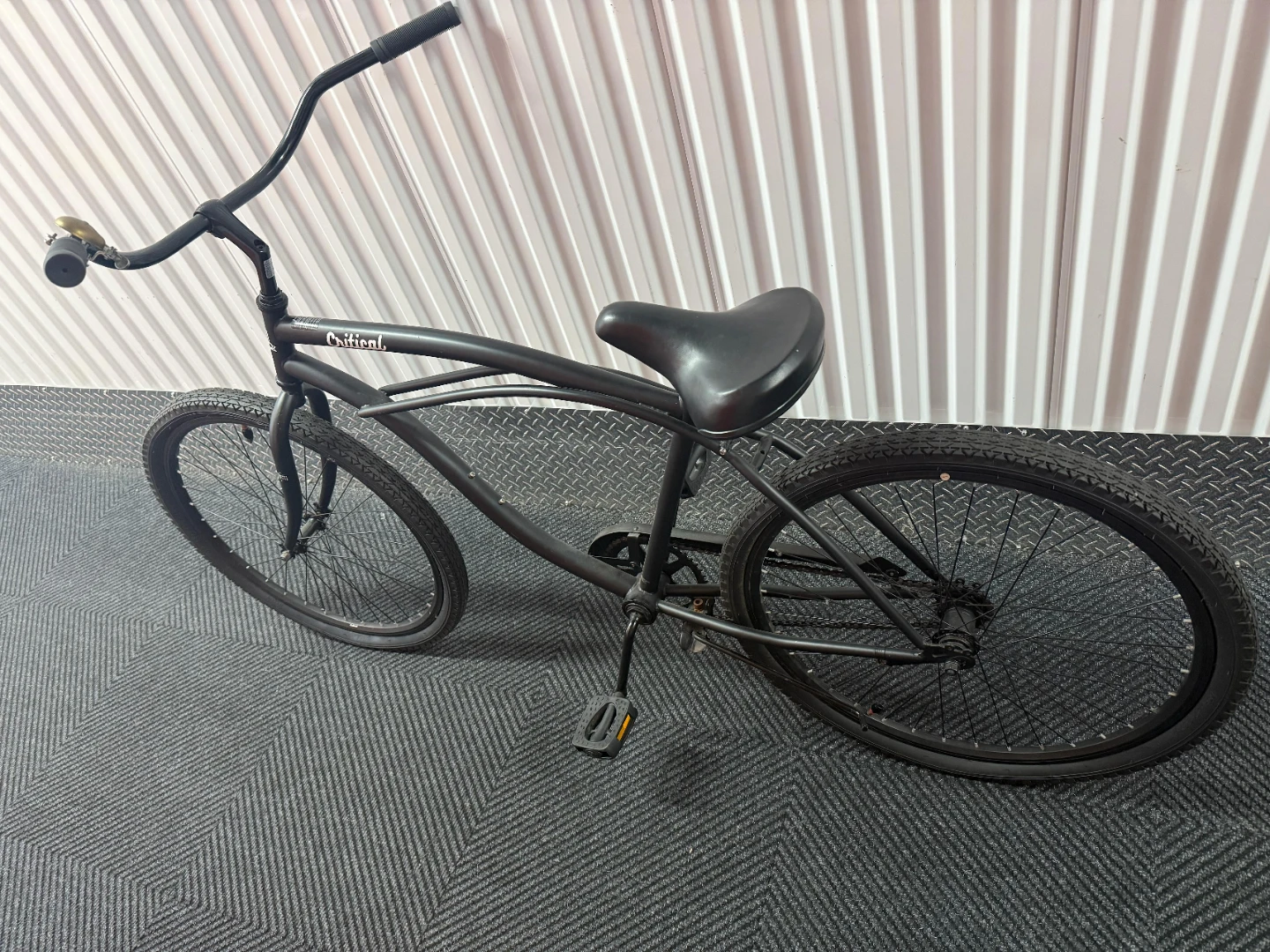 Critical Cycles Black Cruiser Bicycle