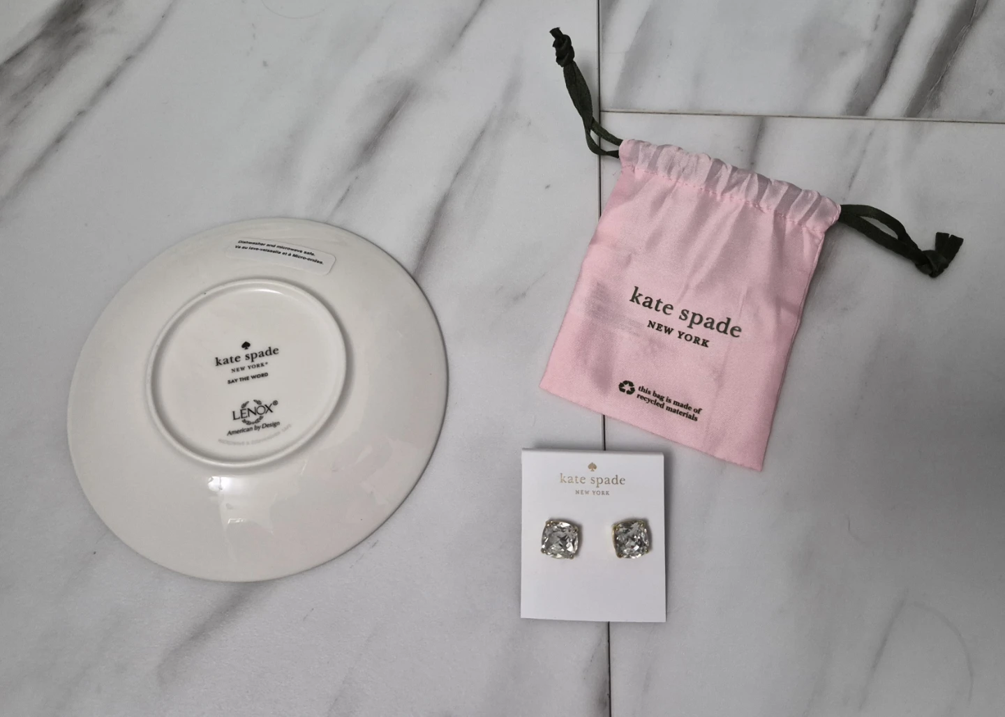 Kate Spade Earrings & Jewlery Plate - photo 2