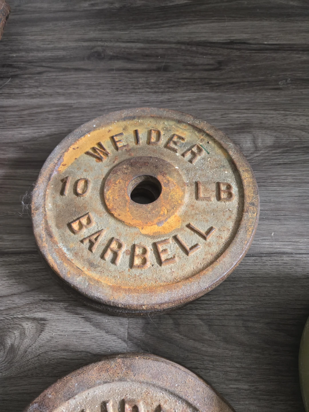 Weider Barbell Weight Plates and Bar - photo 2