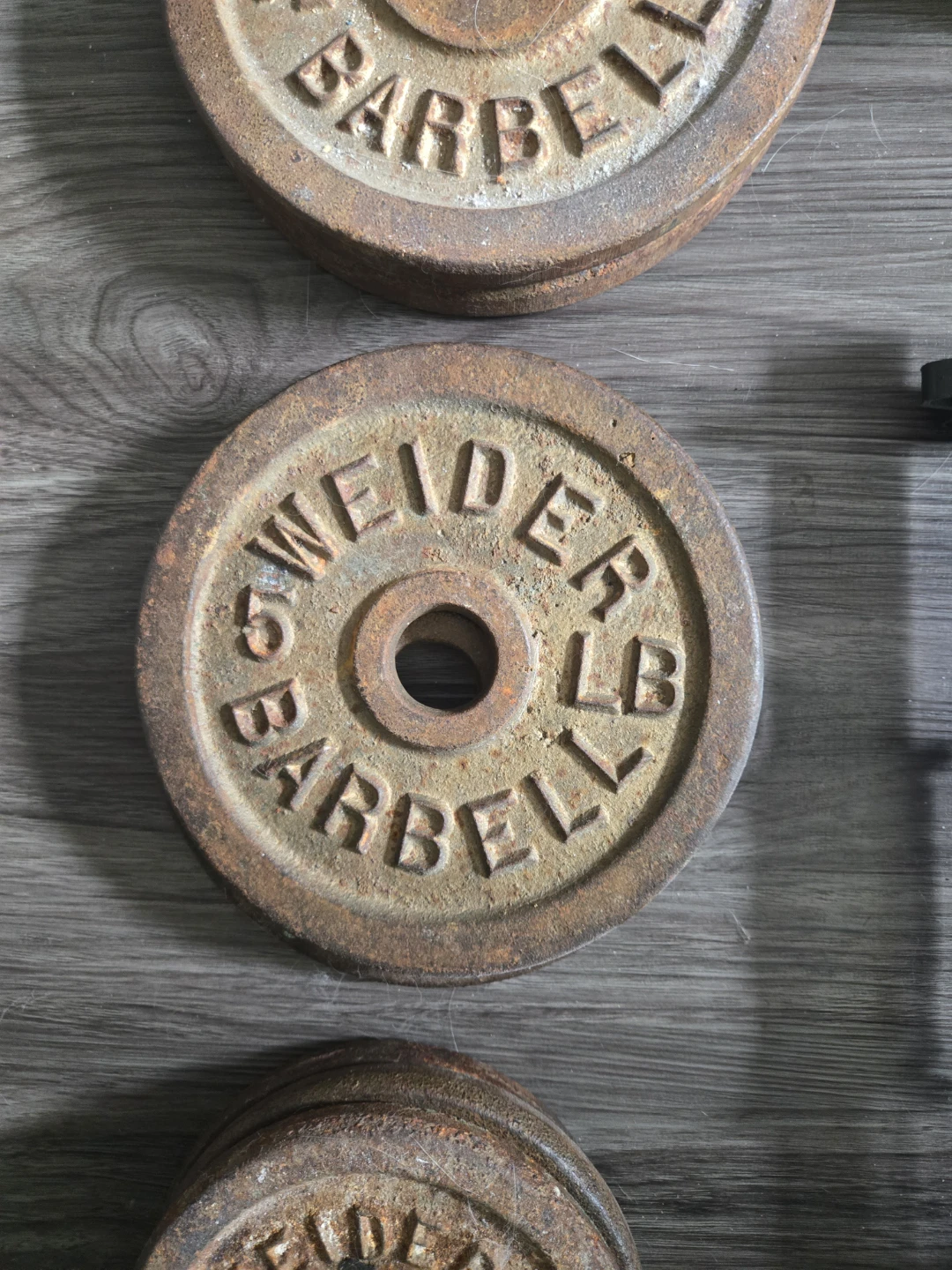 Weider Barbell Weight Plates and Bar - photo 4
