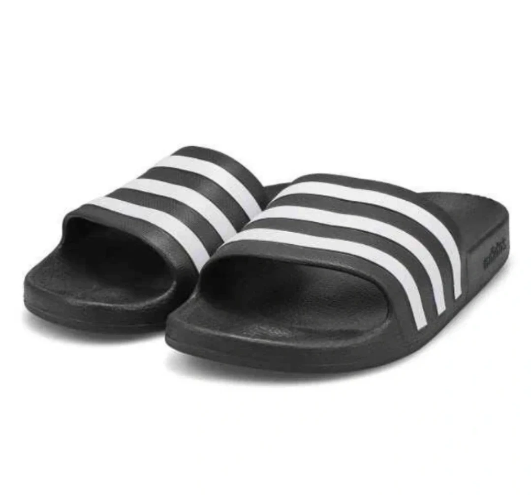 Adidas Adilette Slides - Black/White - photo 2