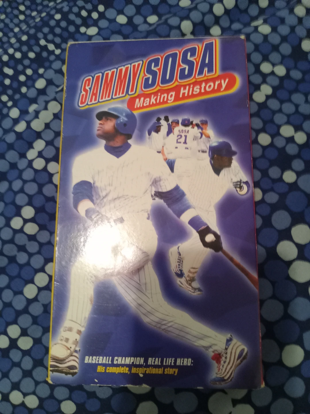 Sammy Sosa Making History VHS Tape