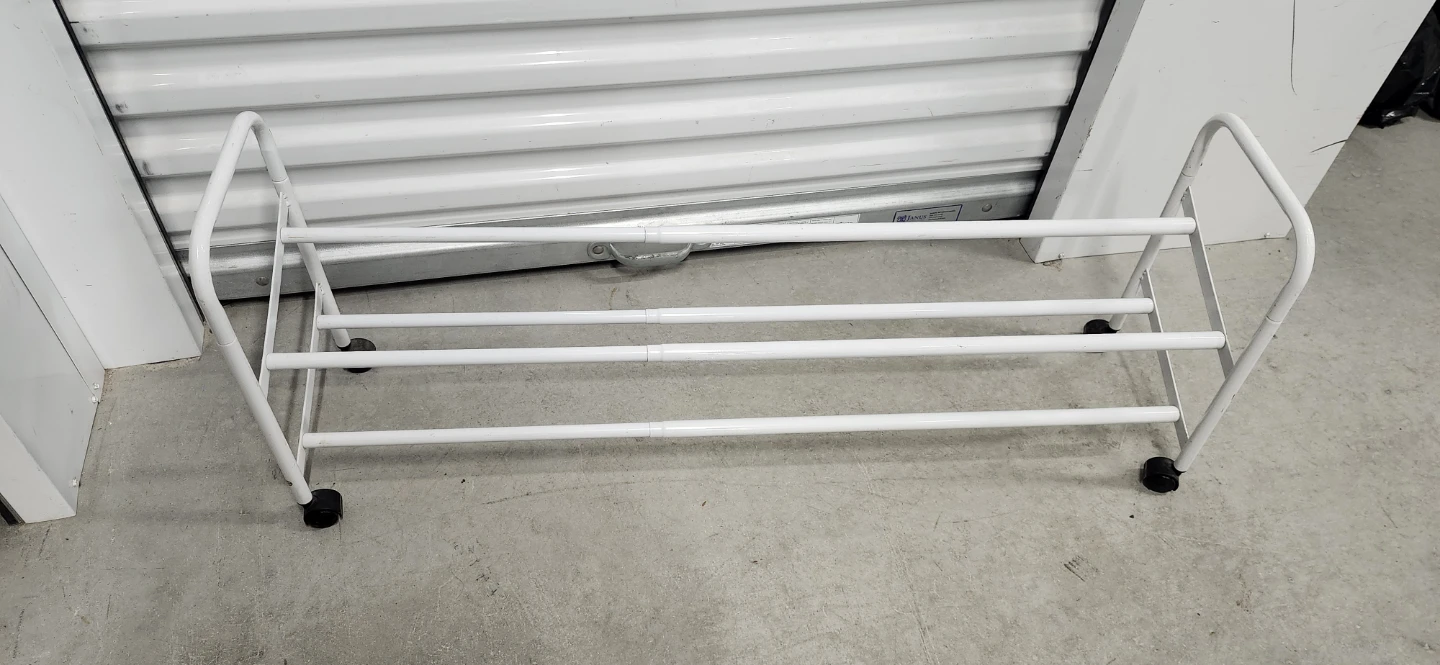 Expensive steel shoes rack with wheels - photo 2