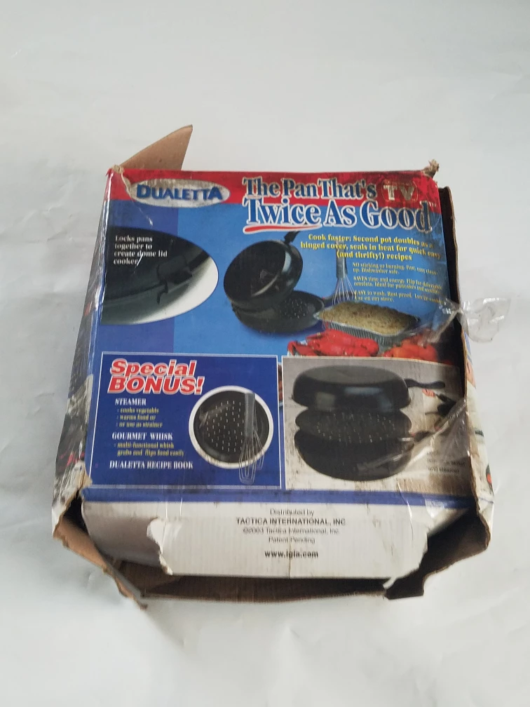 Dualetta The Pan That's TV Twice As Good Fat-Free Cooking Pan - photo 3