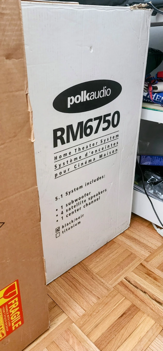 Polk Audio Home Theater 5.1 - in box - photo 3