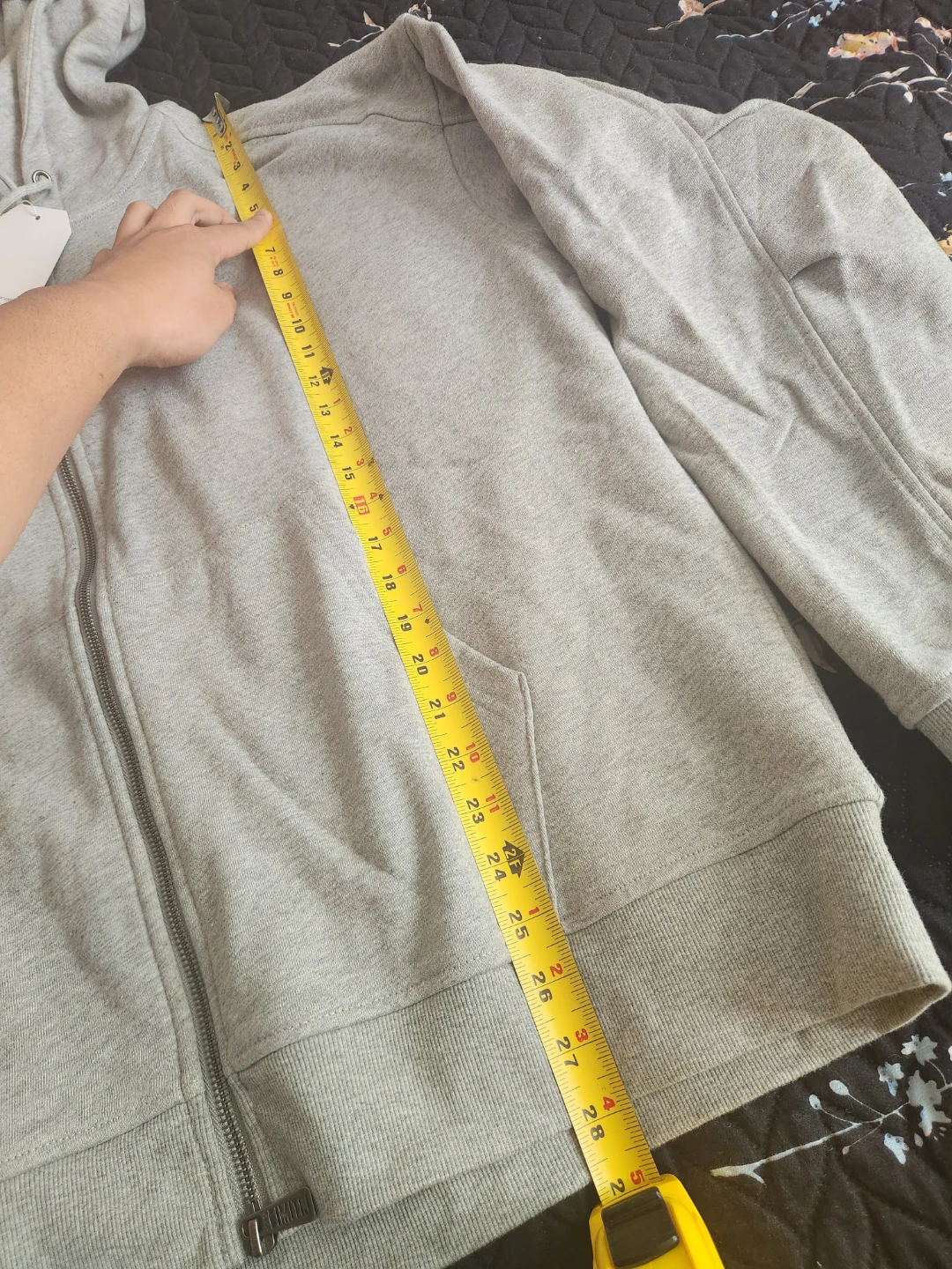 Grey Full Zip Hoodie - photo 3