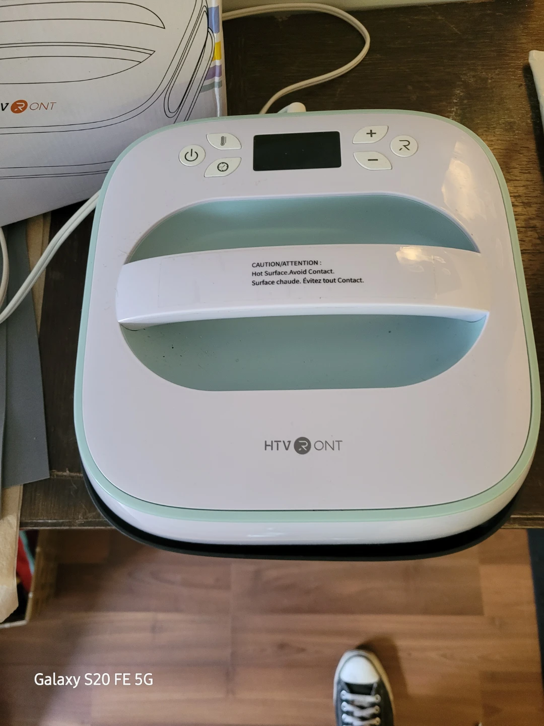 HTVRONT 1200W 10in x 10in Heat Press