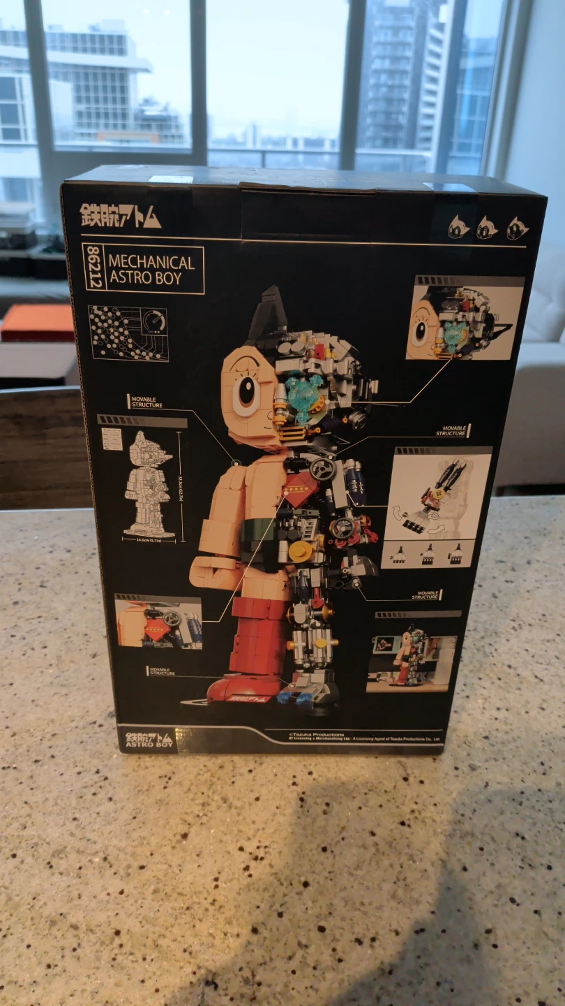Mechanical Astro Boy Building Blocks Set - 1080 Pieces - photo 2