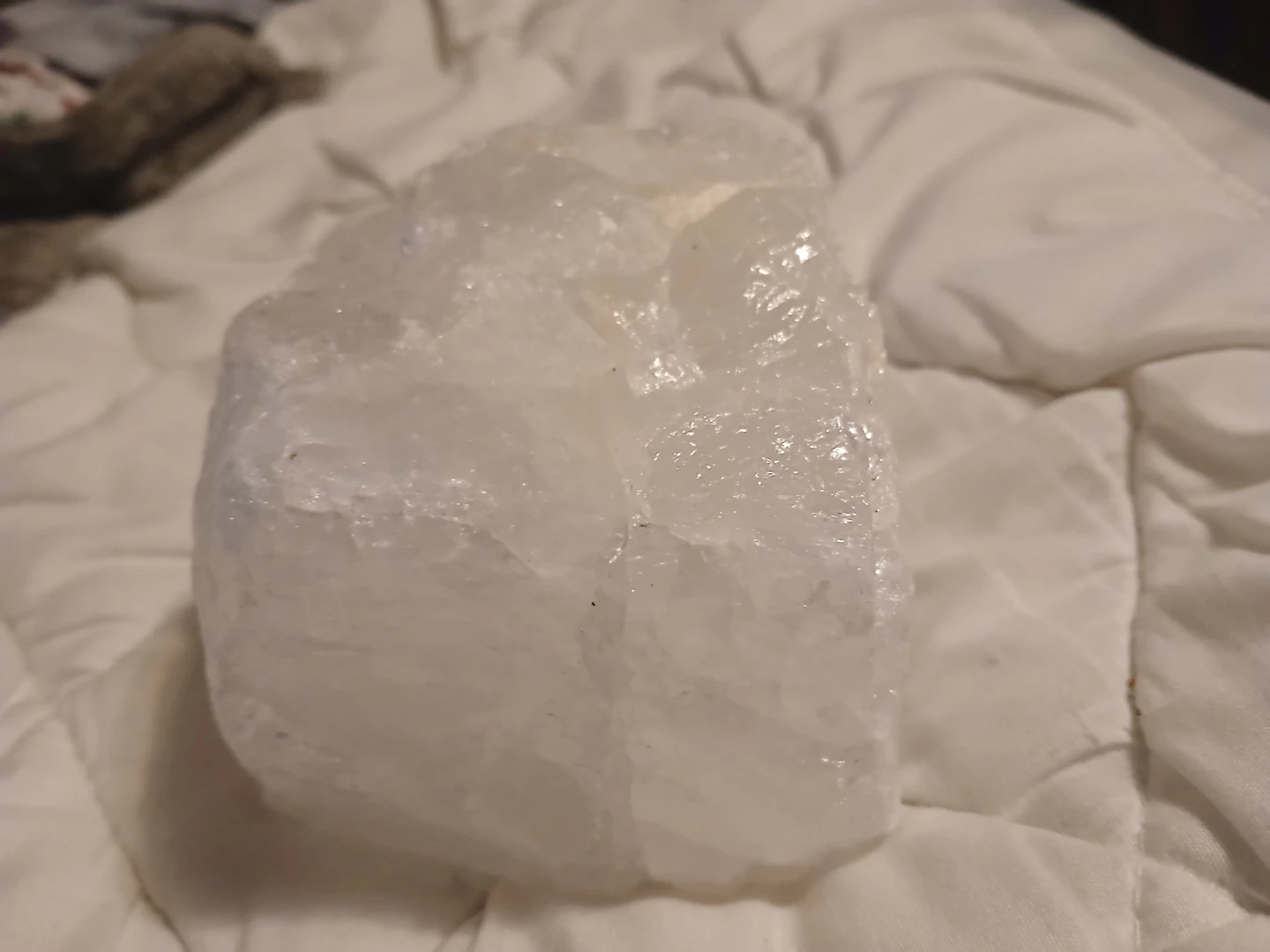 Large Clear Quartz Crystal Chunk - photo 2